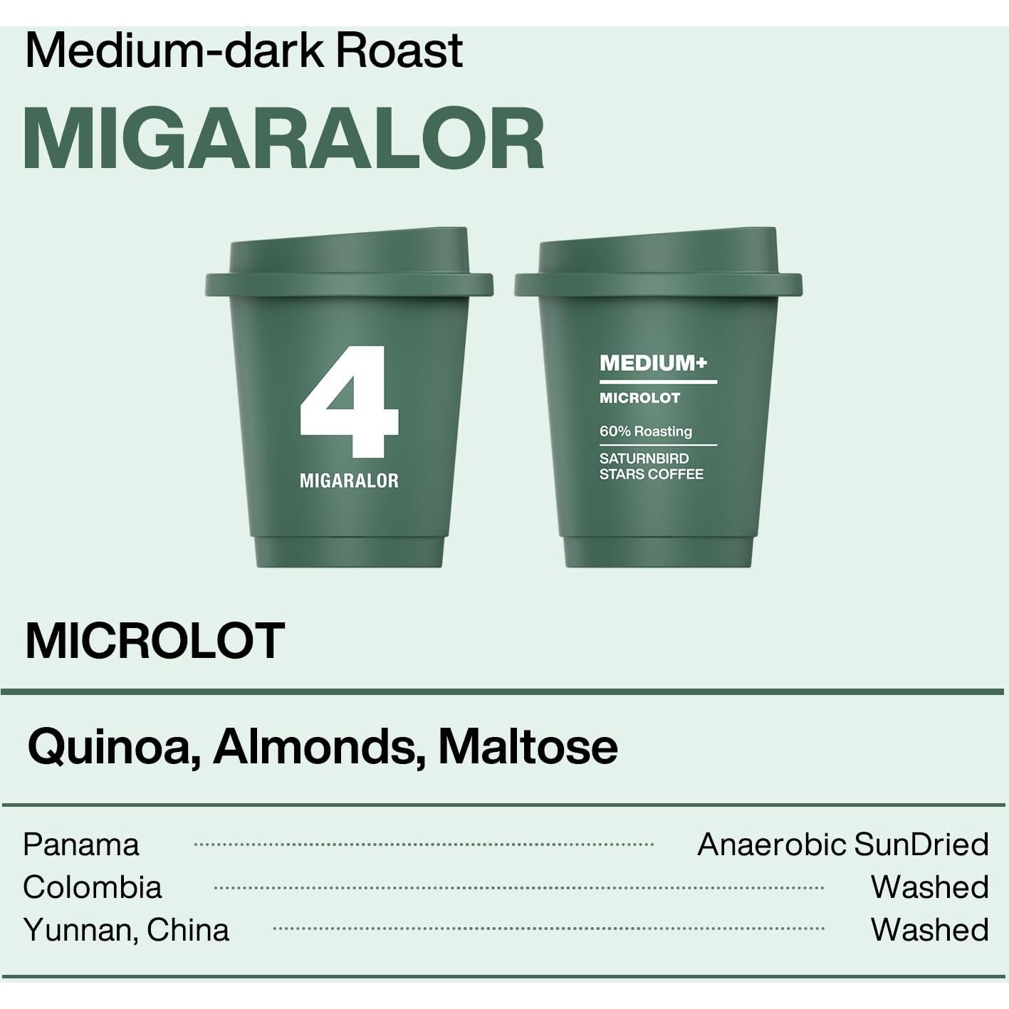 Saturnbird Coffee Instant Cold Brew, Medium-Dark Roast (No.4), 100% Arabica Coffee Powder, Enjoy Cold/Hot, 24 Single Serves Perfect For Iced Coffee, Camping, Travel, Home, Office