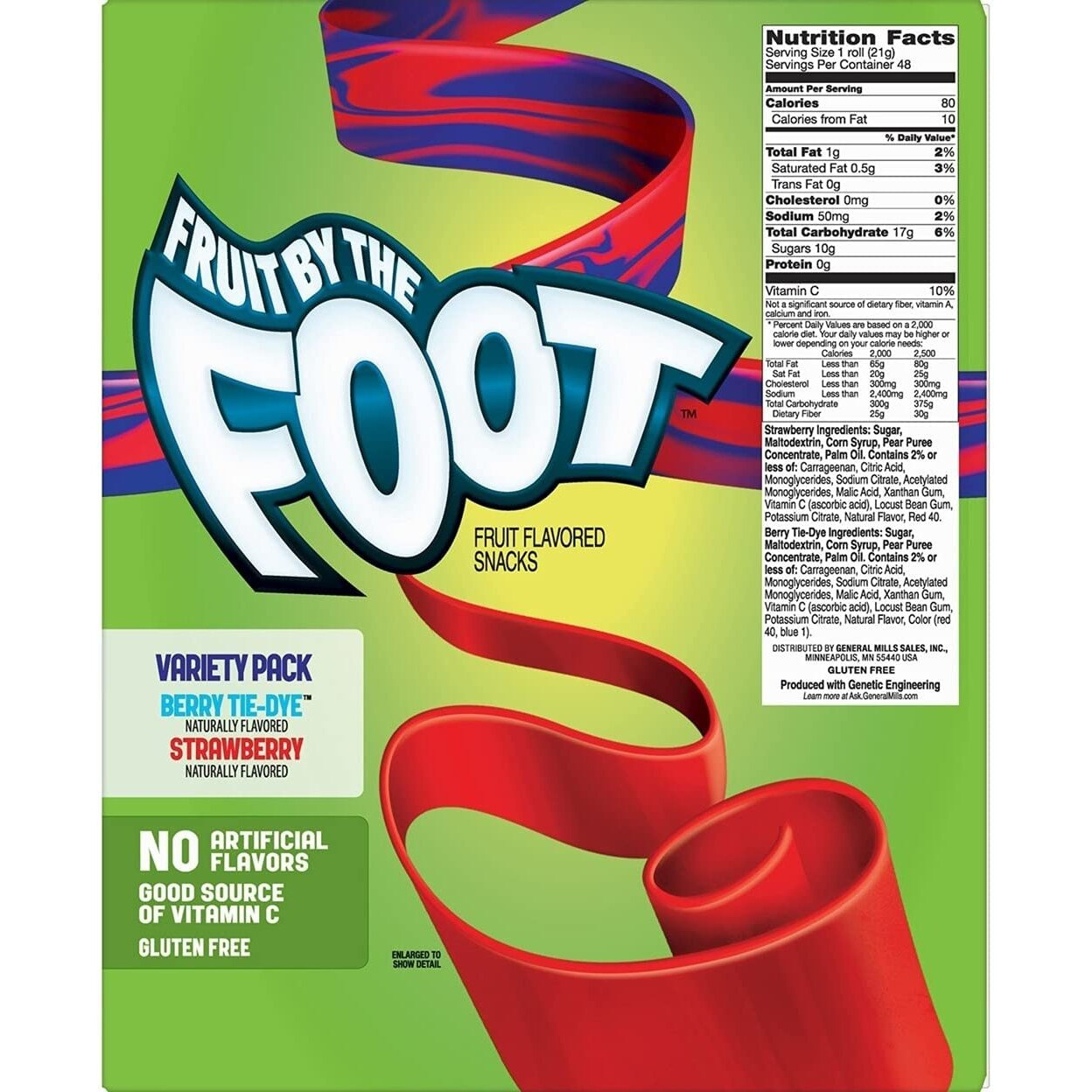 Fruit By The Foot Variety Pack (48 Ct)