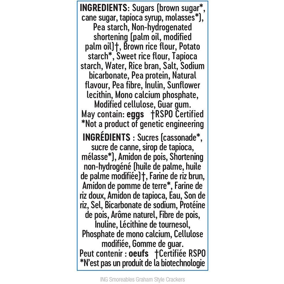 Kinnikinnick - S'Moreables Graham Style Crackers - Gluten Free, Allergy Friendly Vegan Graham Crackers - 8 Oz. Box