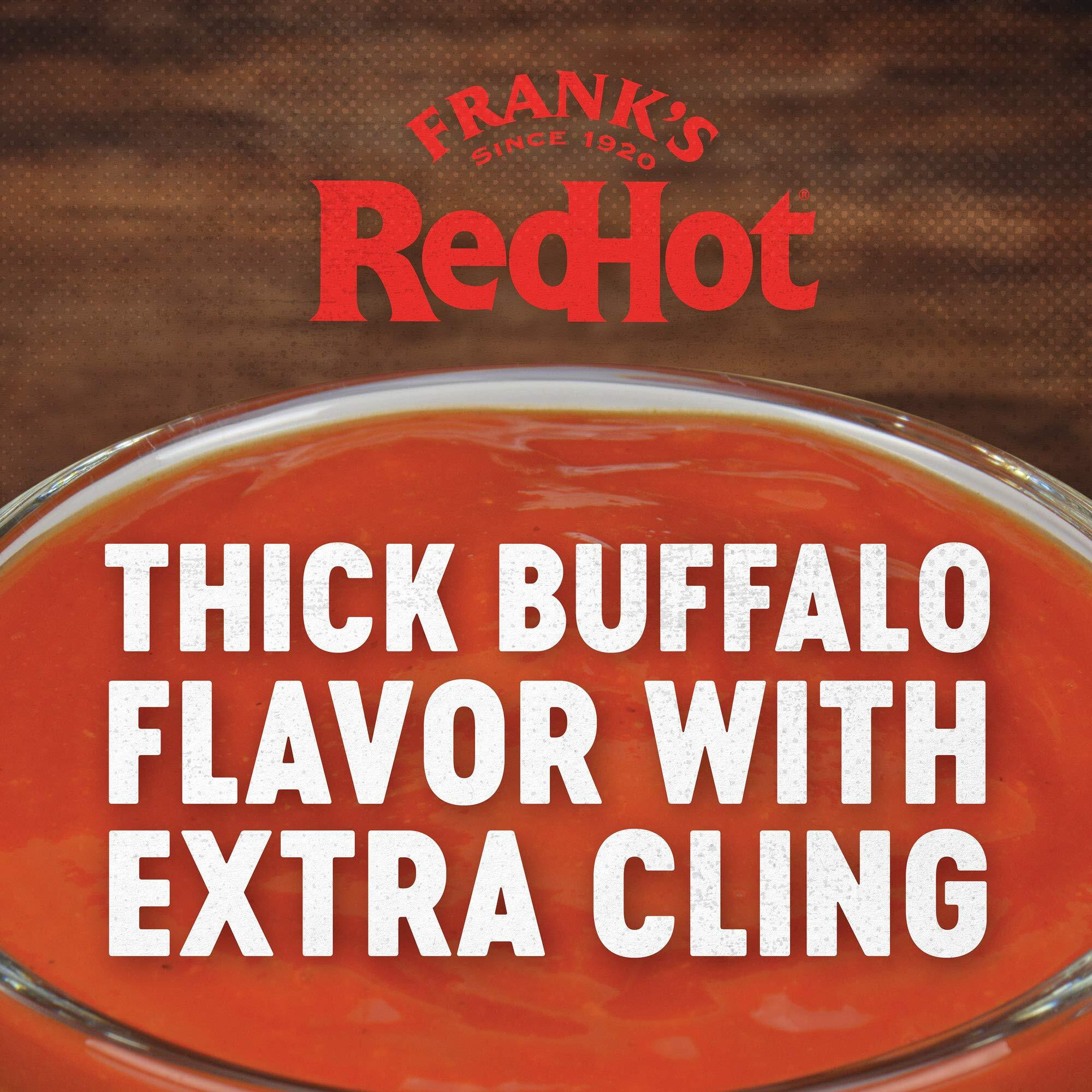 Frank's Redhot Buffalo Sandwich Sauce, 1 Gal - One Gallon Jug Of Thick Buffalo Sandwich Hot Sauce, Best For Topping Sandwiches, Burgers And More
