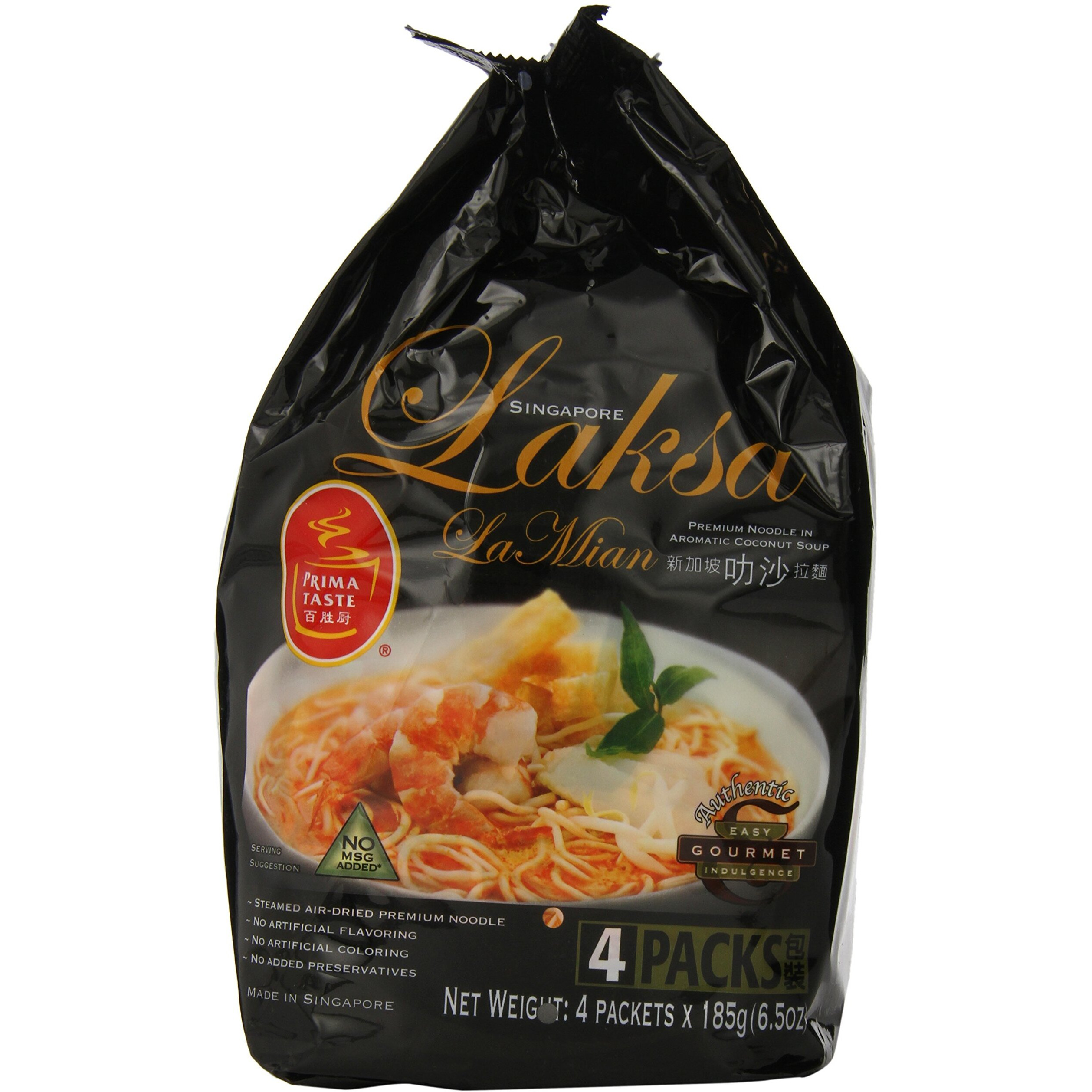 Prima Taste Laksa Coconut Curry Lamian Noodles, 26 Ounce