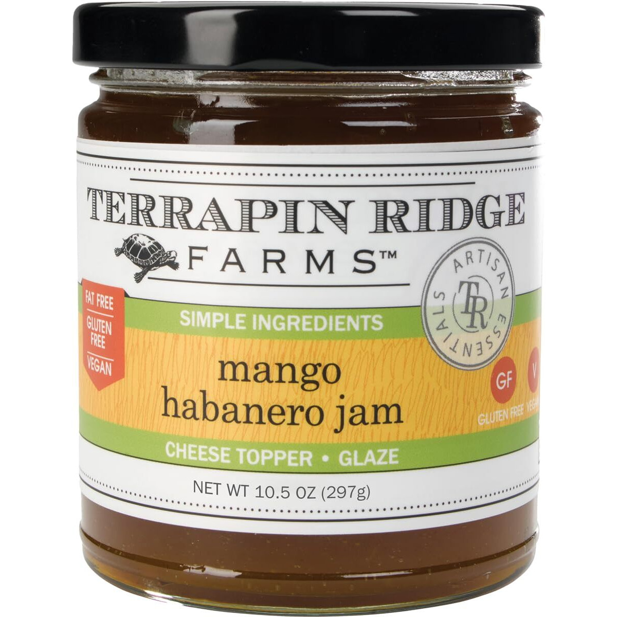 Terrapin Ridge Farms Mango Habanero Gourmet Jam - One 10.5 Ounce Jar