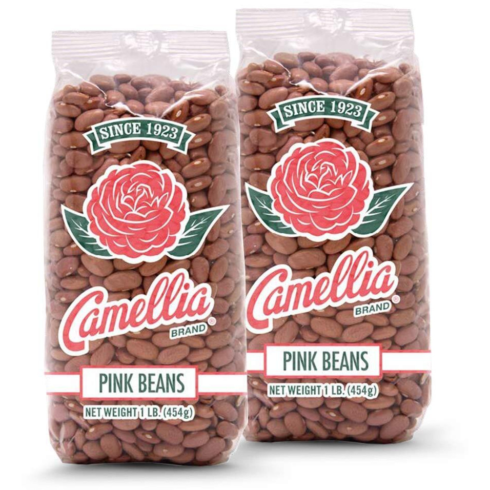 Camellia Brand Dried Pink Beans, 1 Pound (Pack Of 2)