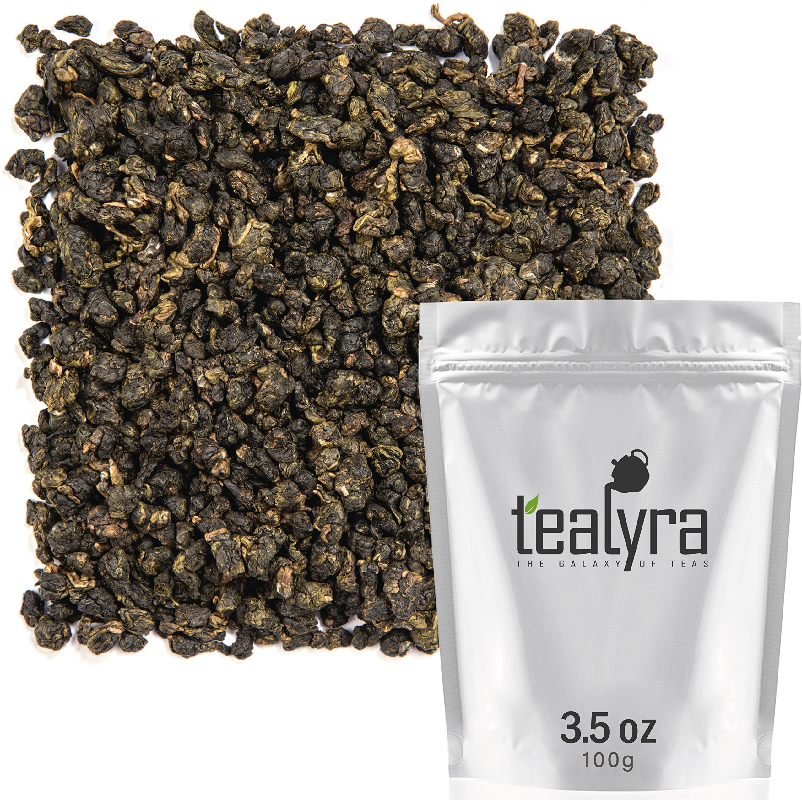 Tealyra - Milk Jin Xuan Oolong - High Mountain Taiwanese Loose Leaf Tea - Great Milky Cream Taste And Aroma - 100G (3.5-Ounce)