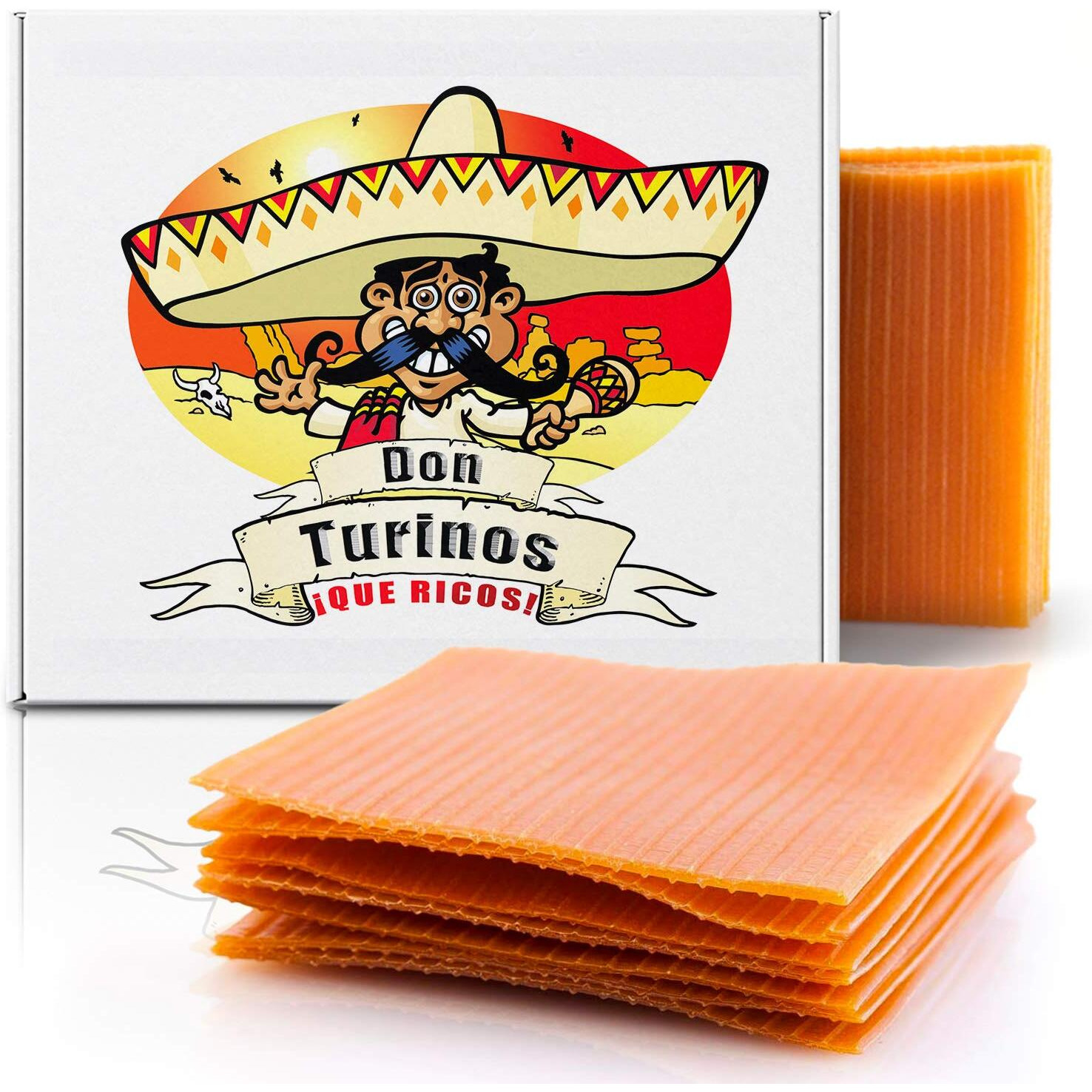 Duritos (Duros) Mexican Wheat Pellets Large-10X10 Size, 1 Lb Box - Chicharron De Harina - By Turinos