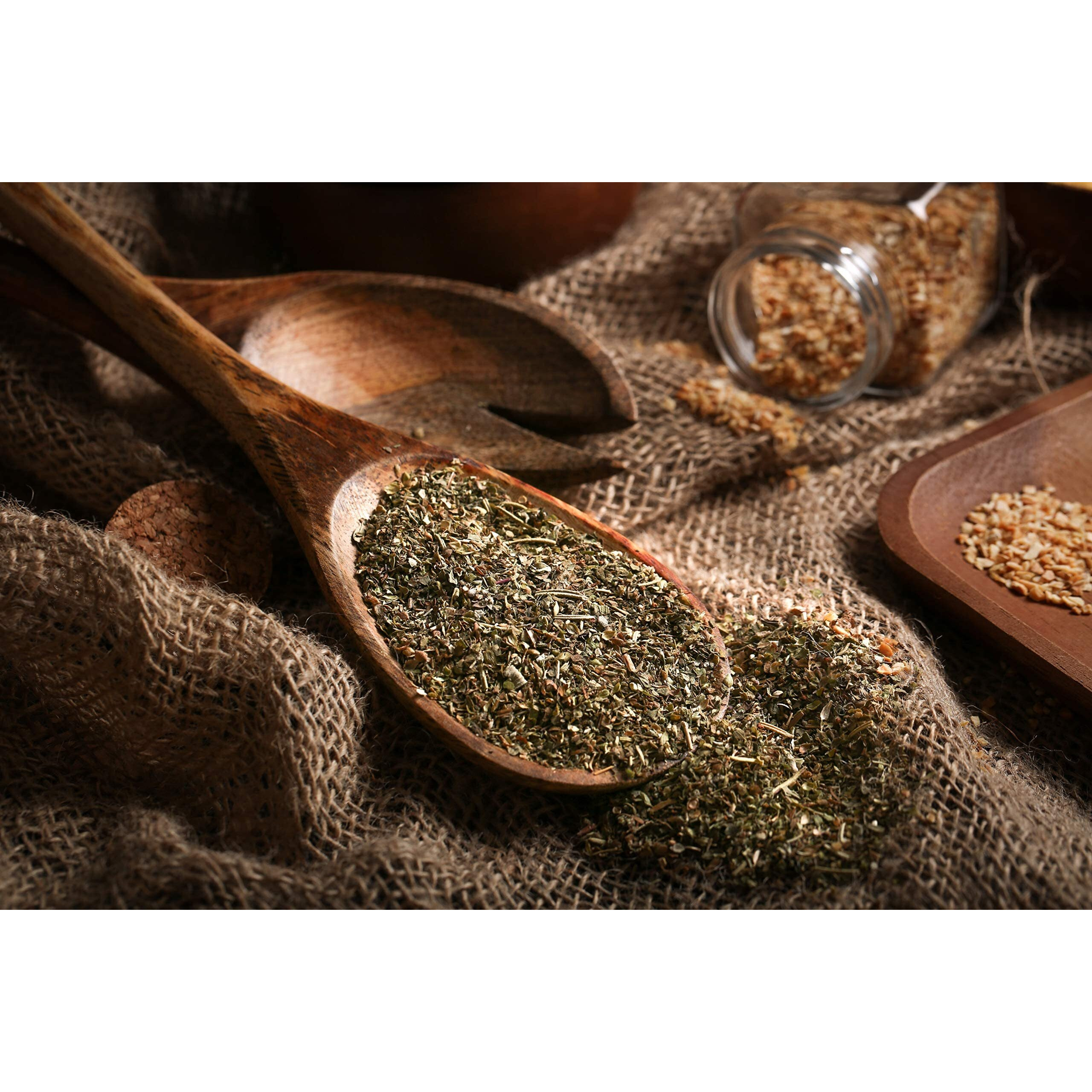 Gourmanity Italian Seasoning, The Perfect Blend Of Oregano, Basil, Marjoram, Rosemary And Thyme Herbs, Salt-Free, Use On Spaghetti, Pizza, Salad, Pasta, Non-Gmo, 1Lb [16Oz] Bag