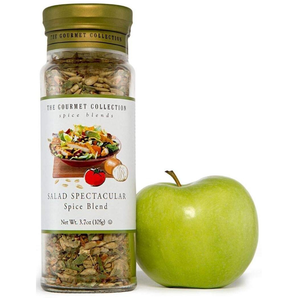 The Gourmet Collection Seasoning Blends - Salad Spectacular Spice Blend - Great Salad Dressing Mix, Asian Stir Fry, Vegetables And Salad Herb Blend.