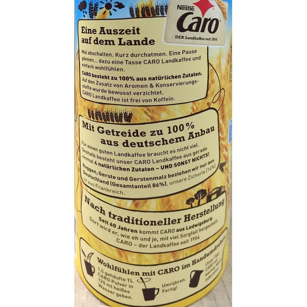 Nestle Caro Instant Natural Beverage