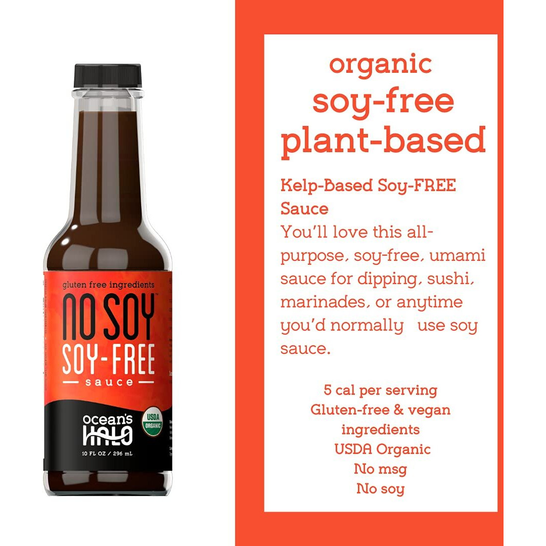Oceans Halo, Organic No Soy Soy-Free Sauce, 10 Fl Oz