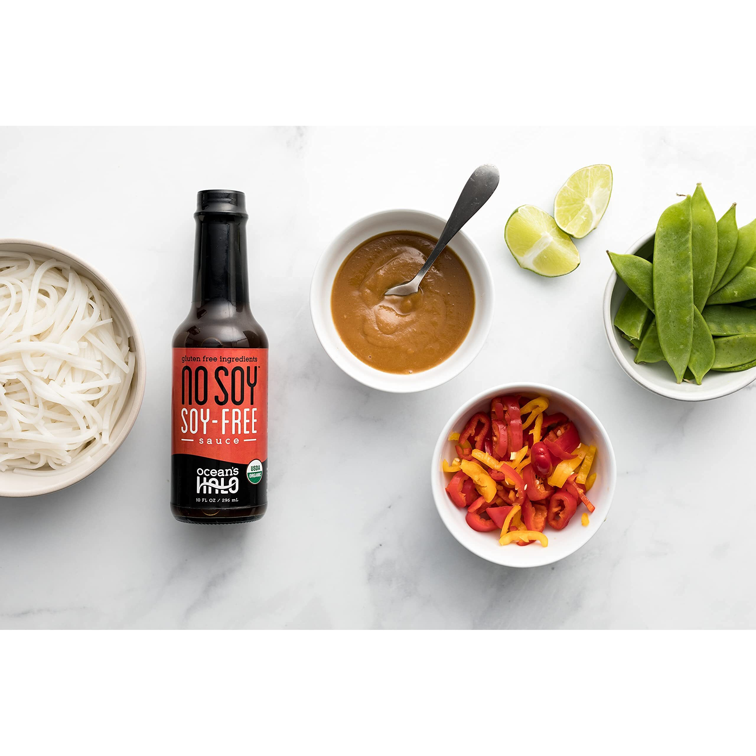 Oceans Halo, Organic No Soy Soy-Free Sauce, 10 Fl Oz