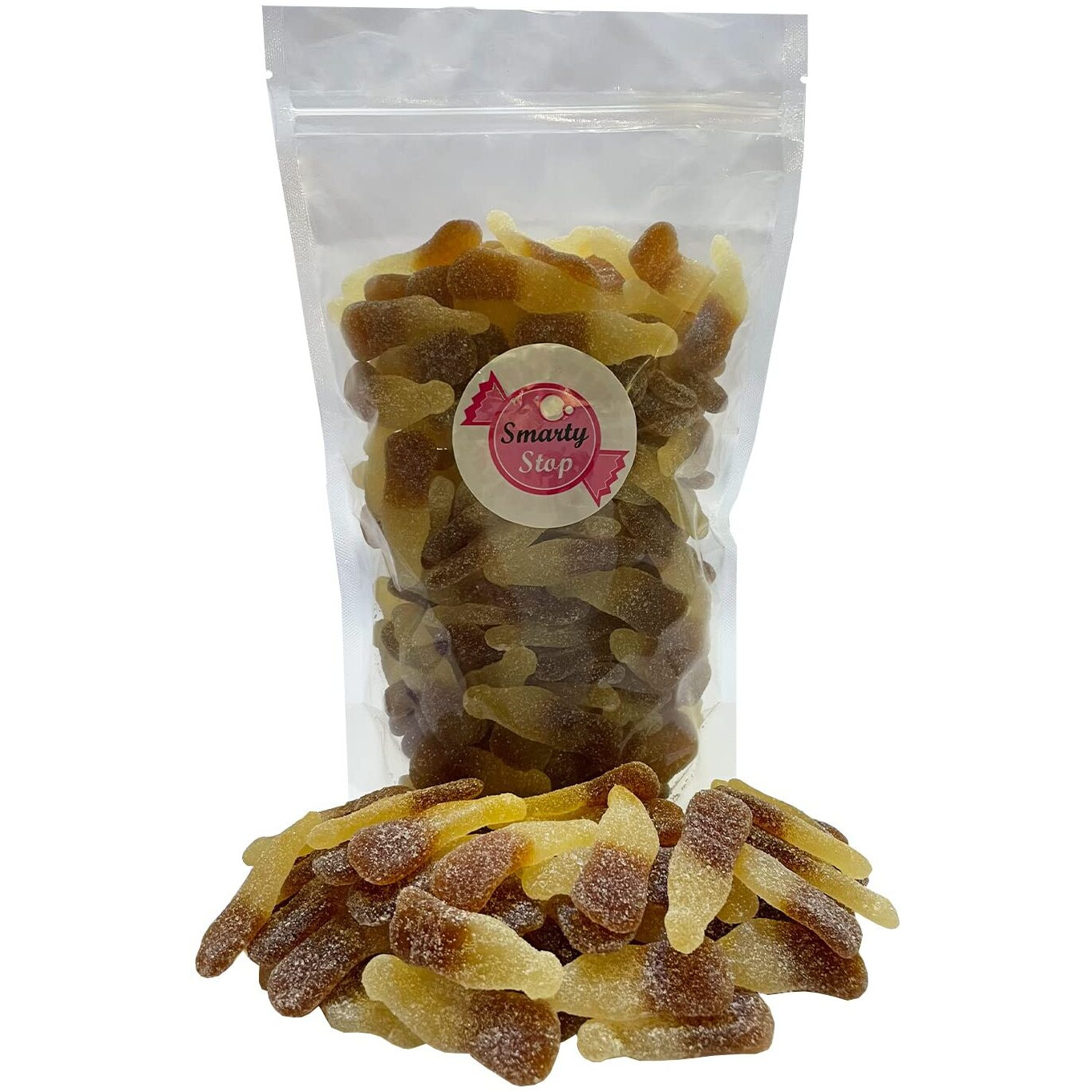 Smarty Stop Sour Cola Bottle Gummy Candy (2 Pound, Classic)