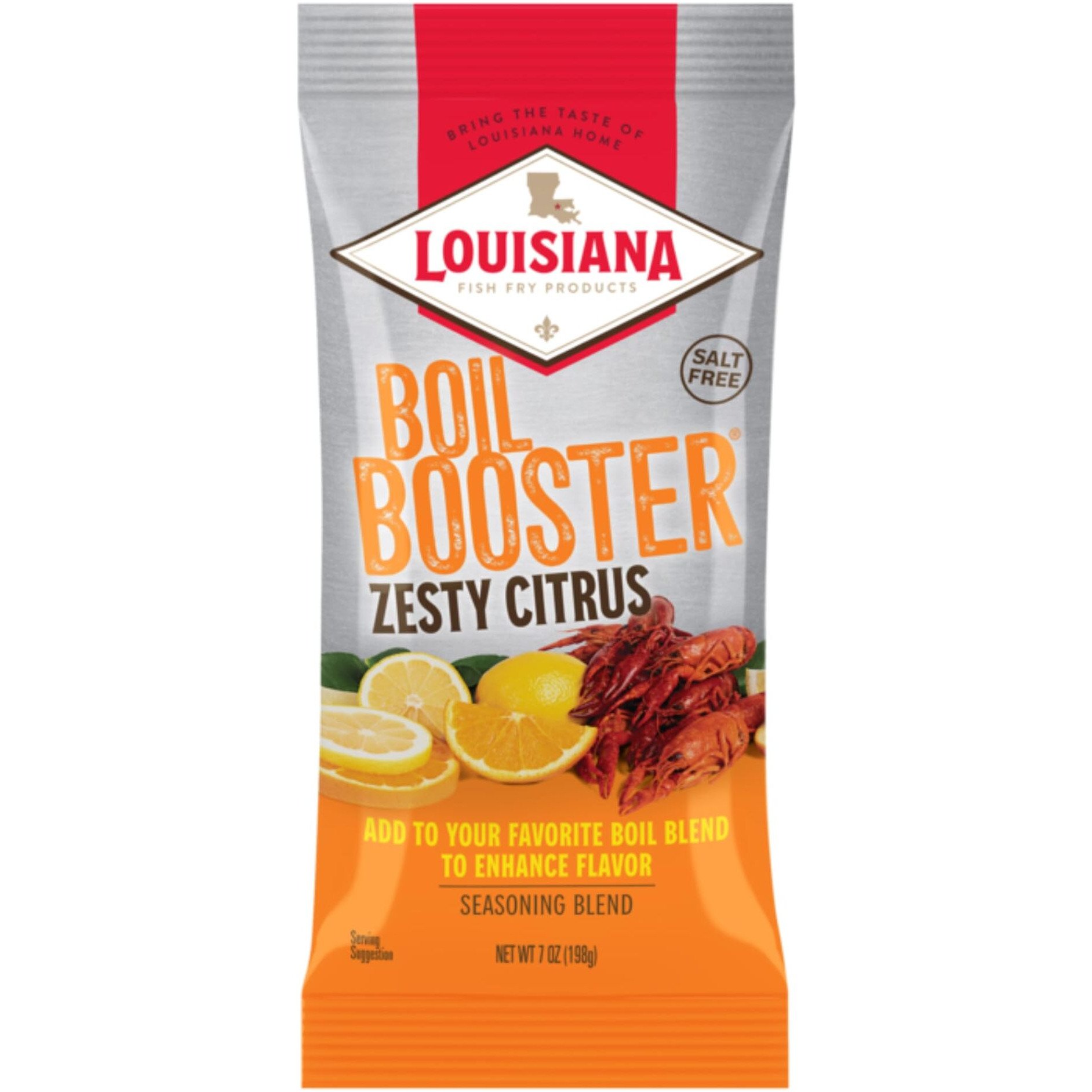 Louisiana Fish Fry, Zesty Citrus Boil Booster, 7 Oz (Pack Of 1)
