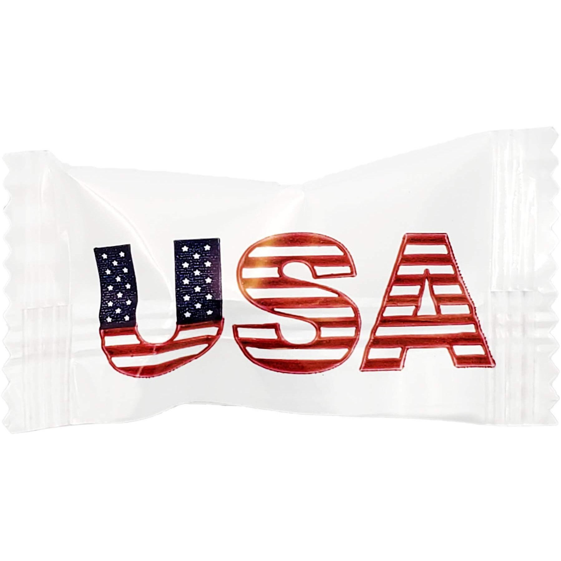 The Dreidel Company Patriotic Flag Usa Buttermints, 4Th Of July, Mint Candies, After Dinner Mints, Butter Mint Candy, Fat-Free, Kosher Certified, Party Decorations, Individually Wrapped (55 Pieces)