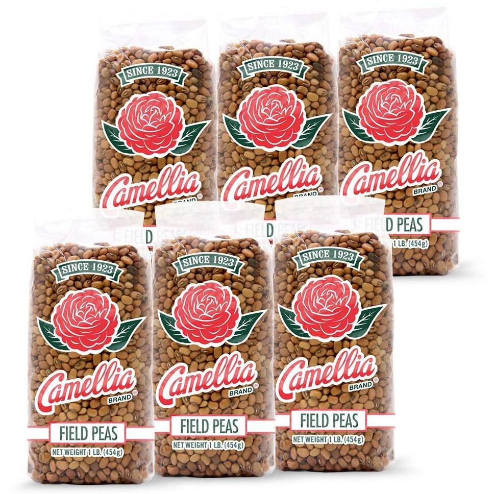 Camellia Brand Dried Field Peas, 1 Pound (Pack Of 6)