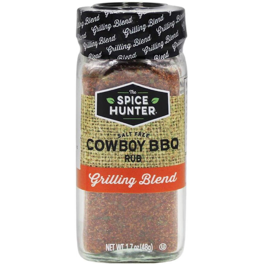 The Spice Hunter Rub, Cowboy Rub, Blend, 1.7-Ounce Jar