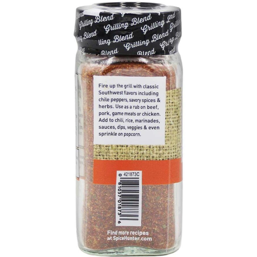 The Spice Hunter Rub, Cowboy Rub, Blend, 1.7-Ounce Jar