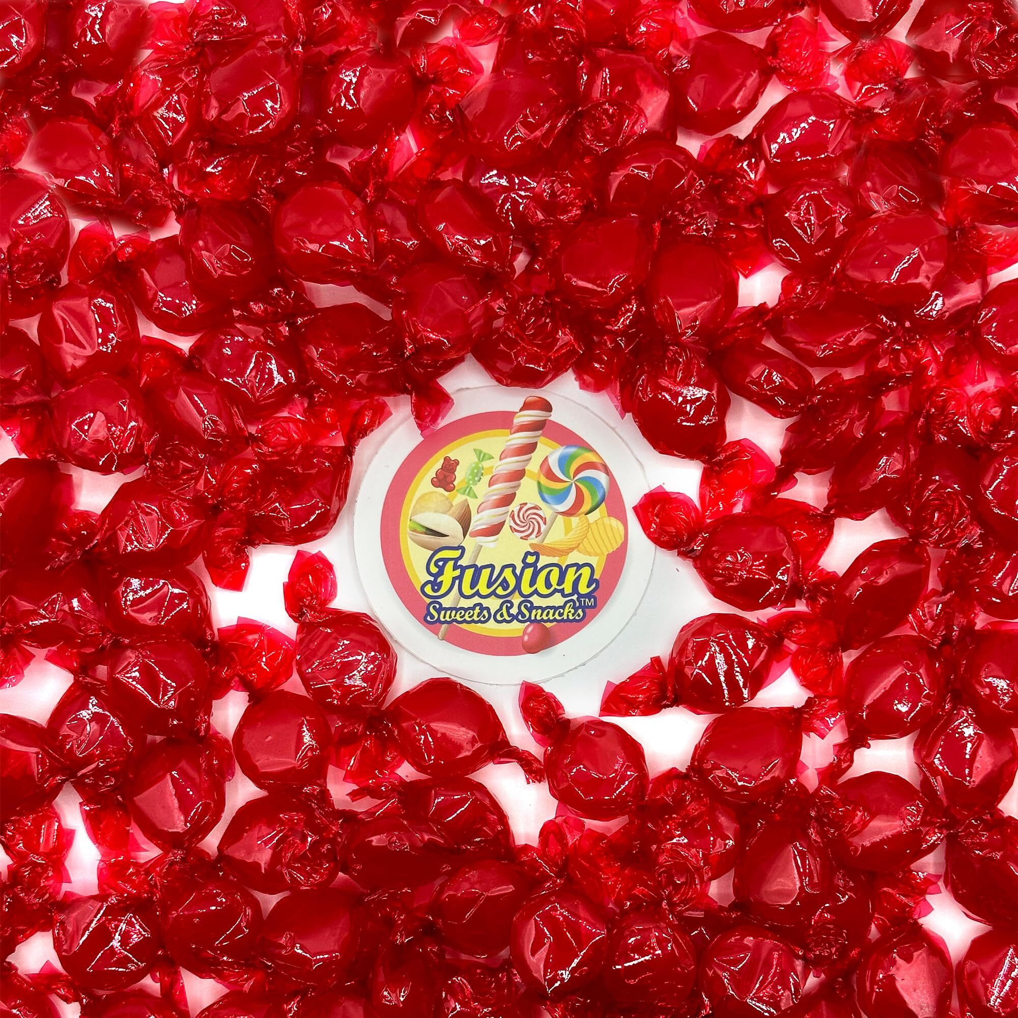 Cinnamon Discs Hard Candy - Bulk 1 Pound Individually Wrapped Red Cinnamon Candies (Approx 75 Pieces)