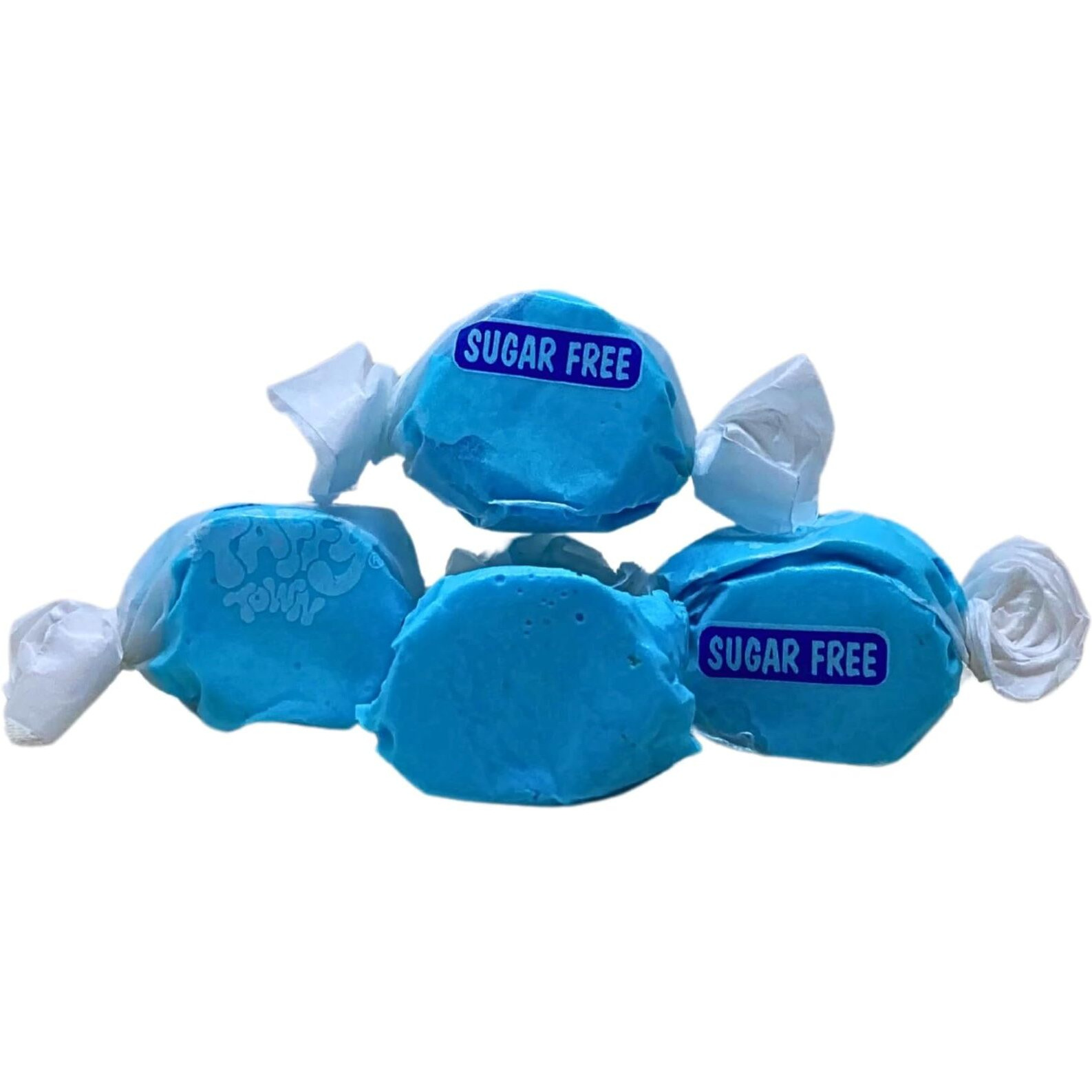 Sugar Free Blue Raspberry Salt Water Taffy - 1Lb (16Oz)