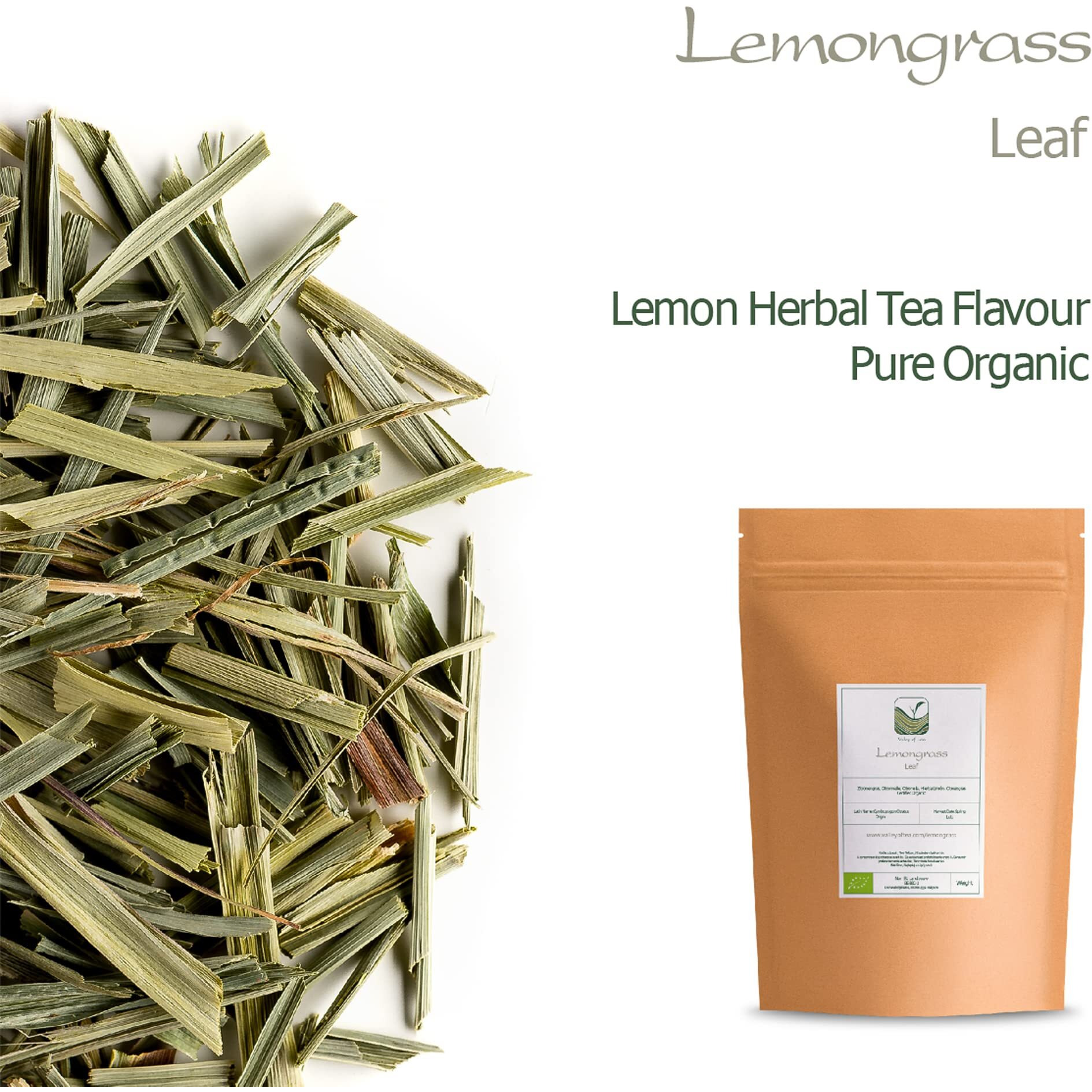 Lemon Grass Organic Herbal Tea - Lemony Sweetness - Lemongrass From Asia - Citronella - Lemongrass Tea Lemingrass Tea Dried Lemongrass Organic Lemon Grass Dried