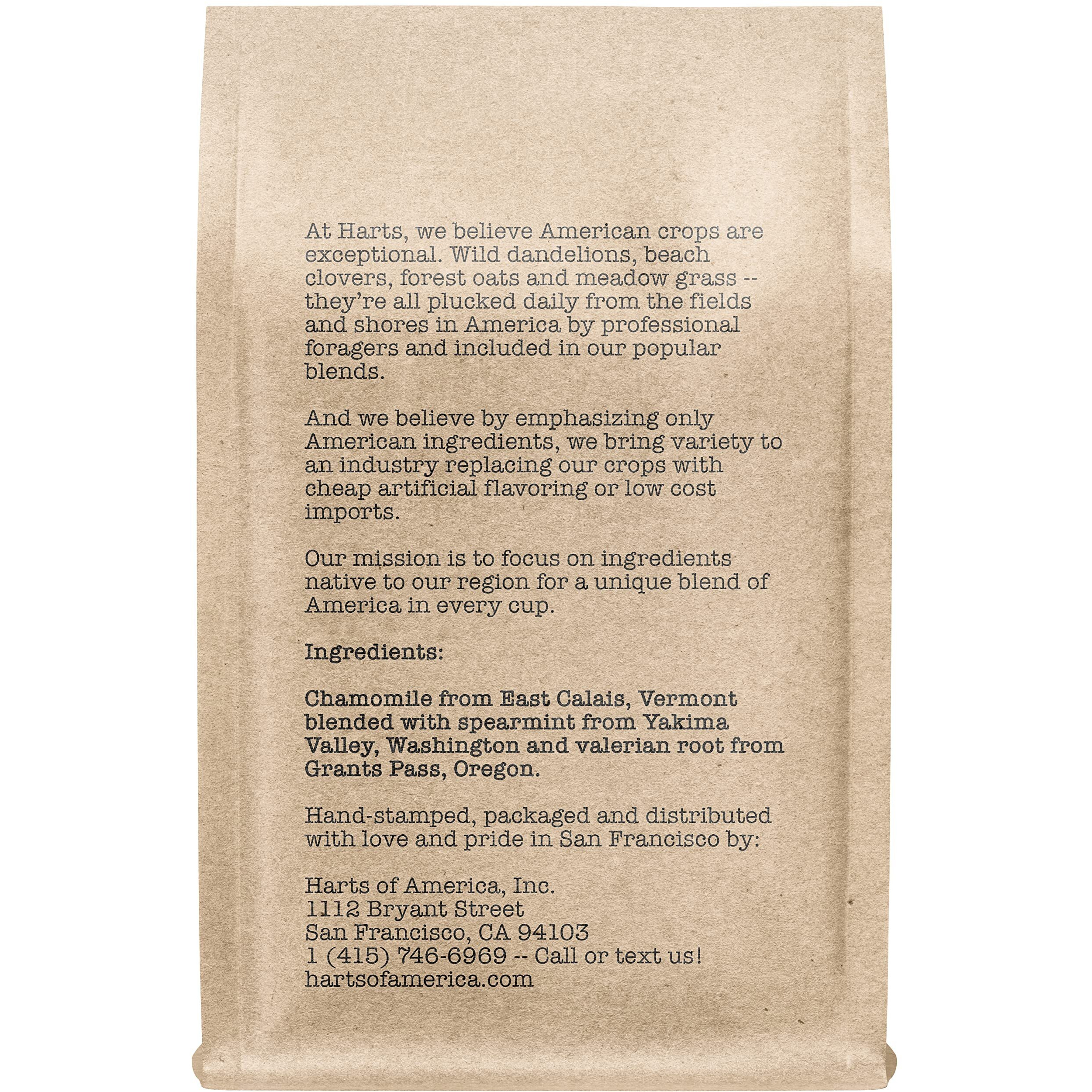 Sleepynight Tea Extra Strength, 45-60 Servings, Eco-Conscious Zip Pouch, Caffeine Free, Pure Loose Leaf Tea Grown In America, 5 Ounce (Medium)