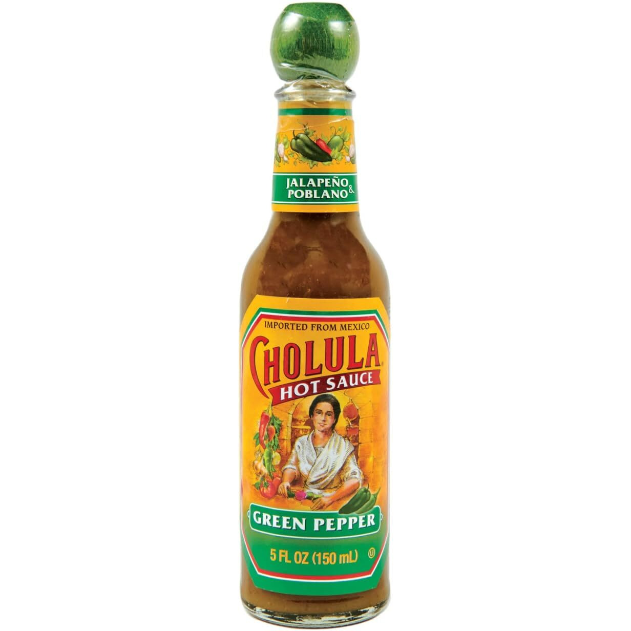 Cholula Sauce Hot Green Pepper 5 Ounce Pack Of 3