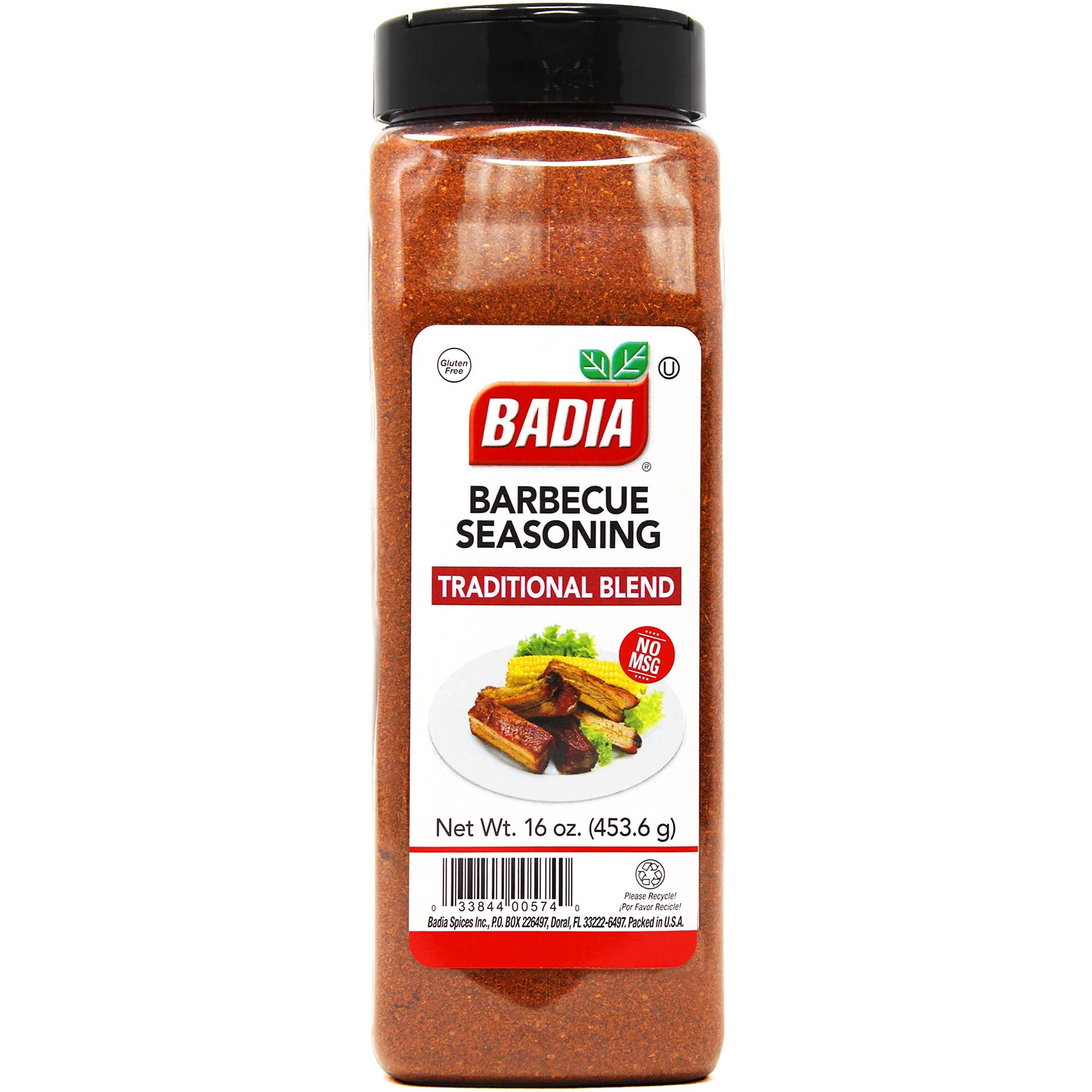 Badia Barbecue Seasoning Traditional Blend, 16 Oz