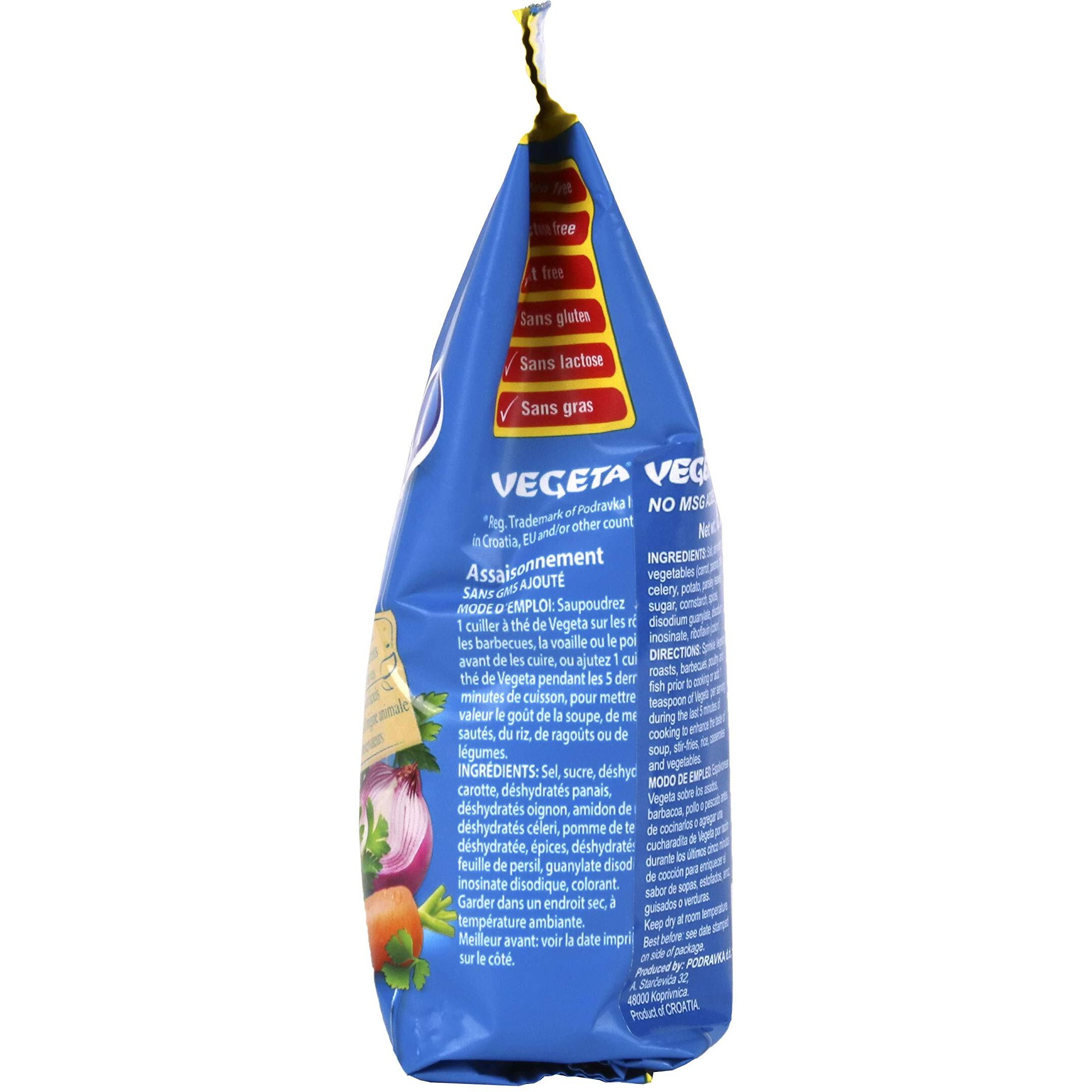 Podravka Vegeta All Purpose Seasoning No Msg 8.8 Oz (250 G)