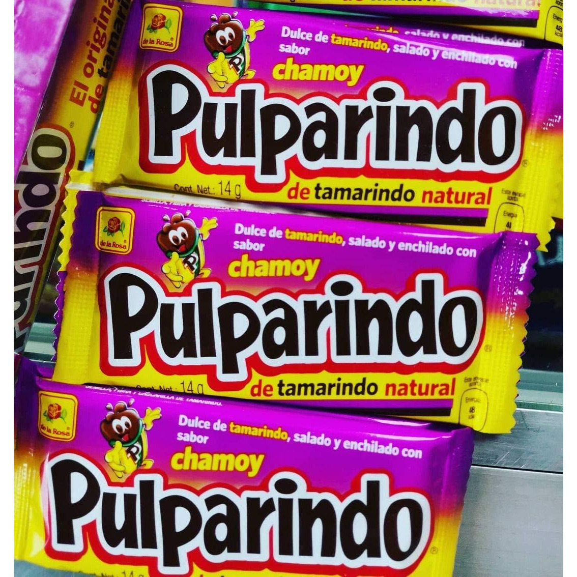 Pulparindo Chamoy Tamarind Pulp Candy 20 Count