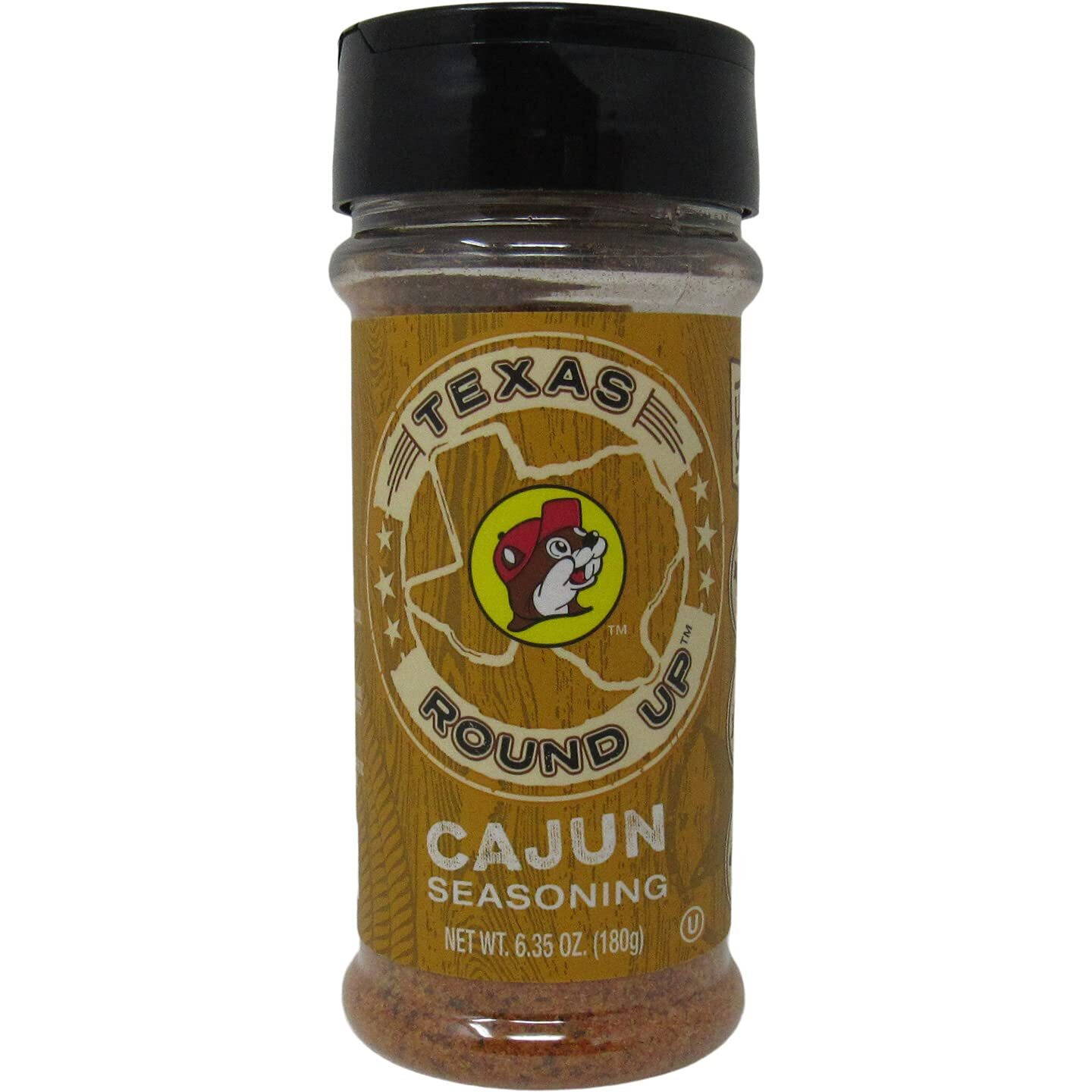 Buc-Ee's Texas Round Up Cajun Seasoning, Gluten Free, One 6.35 Ounce Shaker Bottle