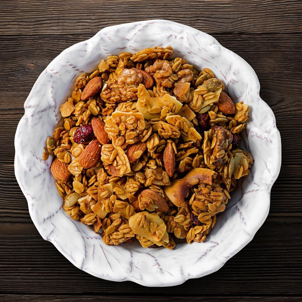 Nuthouse Granola Company - Premium Apple-Cranberry Granola | Certified Gluten-Free, Non-Gmo, Kosher | Vegan, Soy-Free | 12 Oz. Bag (6-Pack)