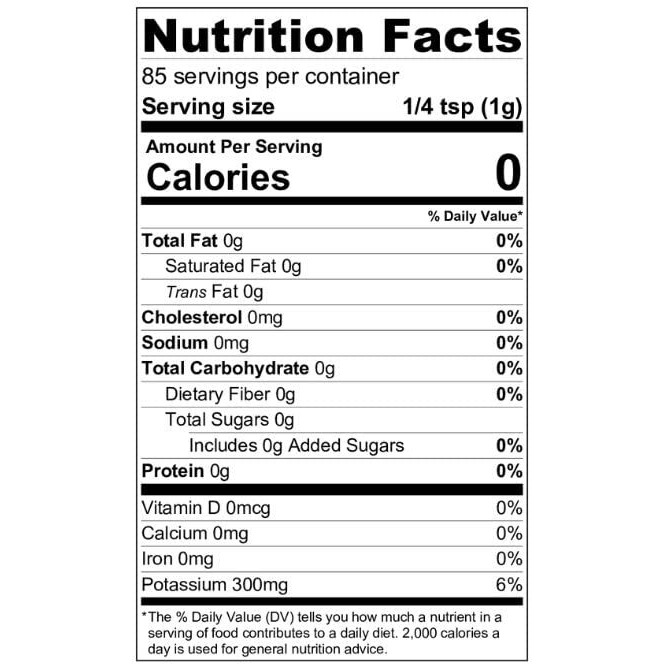 Mysalt Garlic Flavored Salt Substitute - Great For Sprinkling On Steamed Veggies, Rubbing On Meat And Poultry And Seasonings
