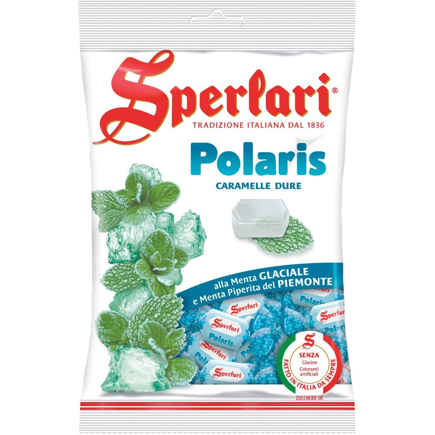 Sperlari Polaris Hard Candy Bag, Individually Wrapped Italian Sweets, 200 Gr / 7.05 Ounce Bag (1-Pack)