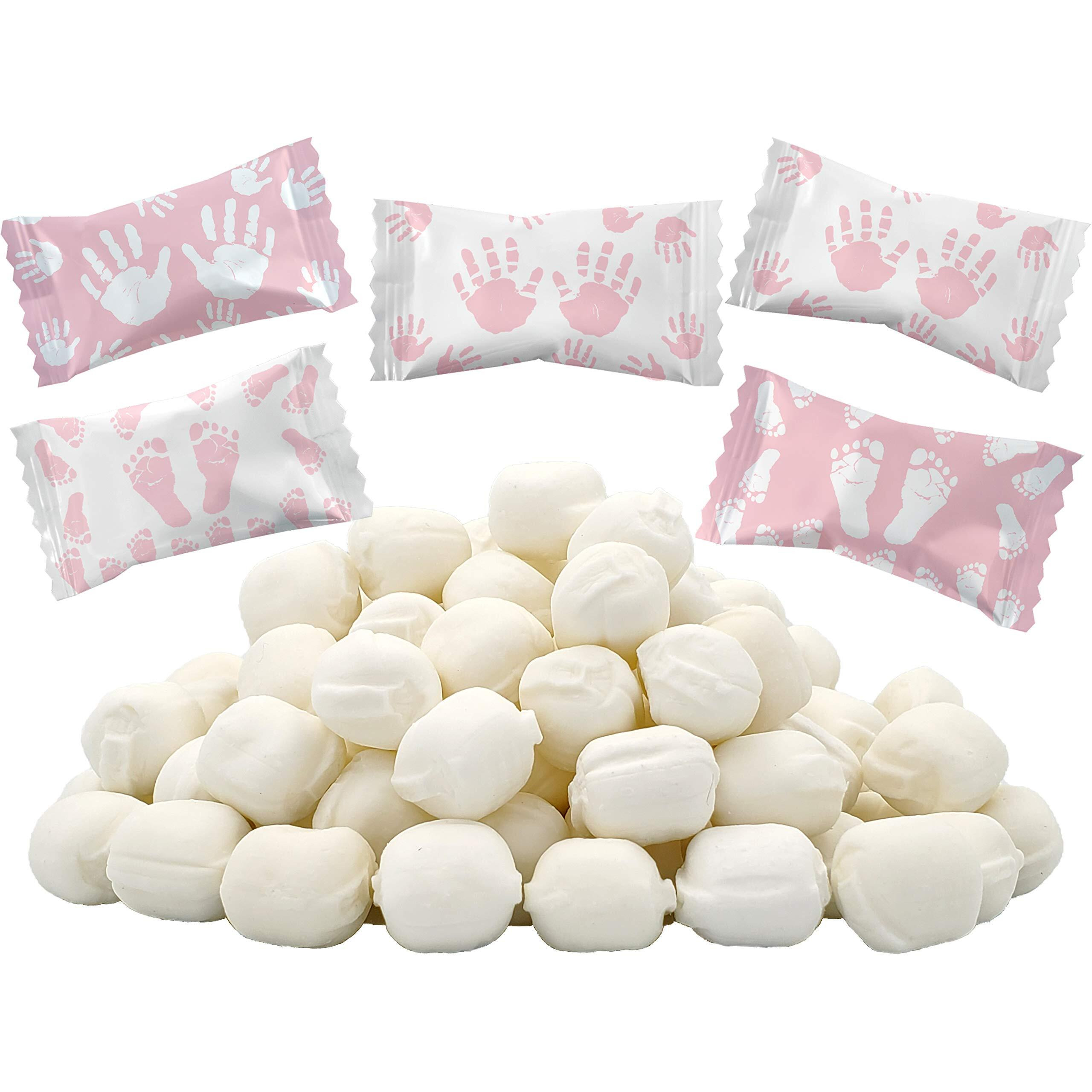 The Dreidel Company Girl Fingers & Toes Buttermints, Mint Candies, After Dinner Mints, Fat-Free, Individually Wrapped (55 Pieces)