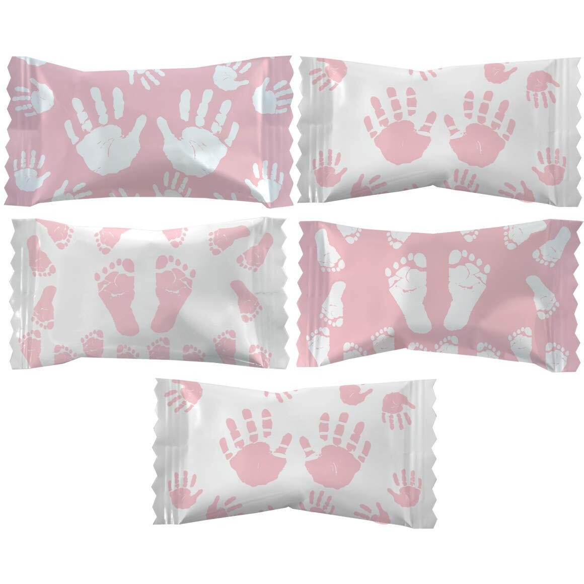 The Dreidel Company Girl Fingers & Toes Buttermints, Mint Candies, After Dinner Mints, Fat-Free, Individually Wrapped (55 Pieces)