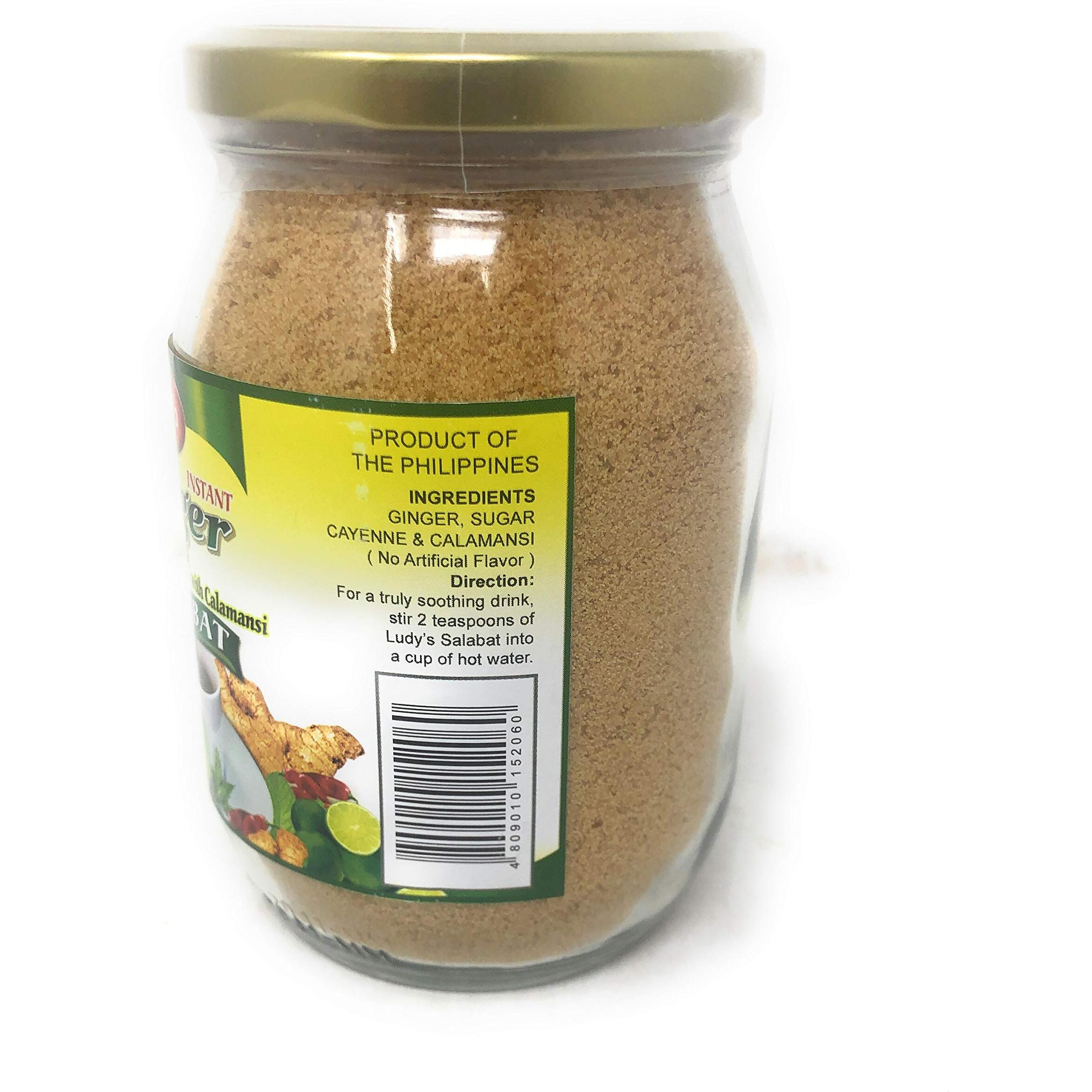 Ludy's Instant Ginger Juice Or Salabat With Calamansi,12.69Oz