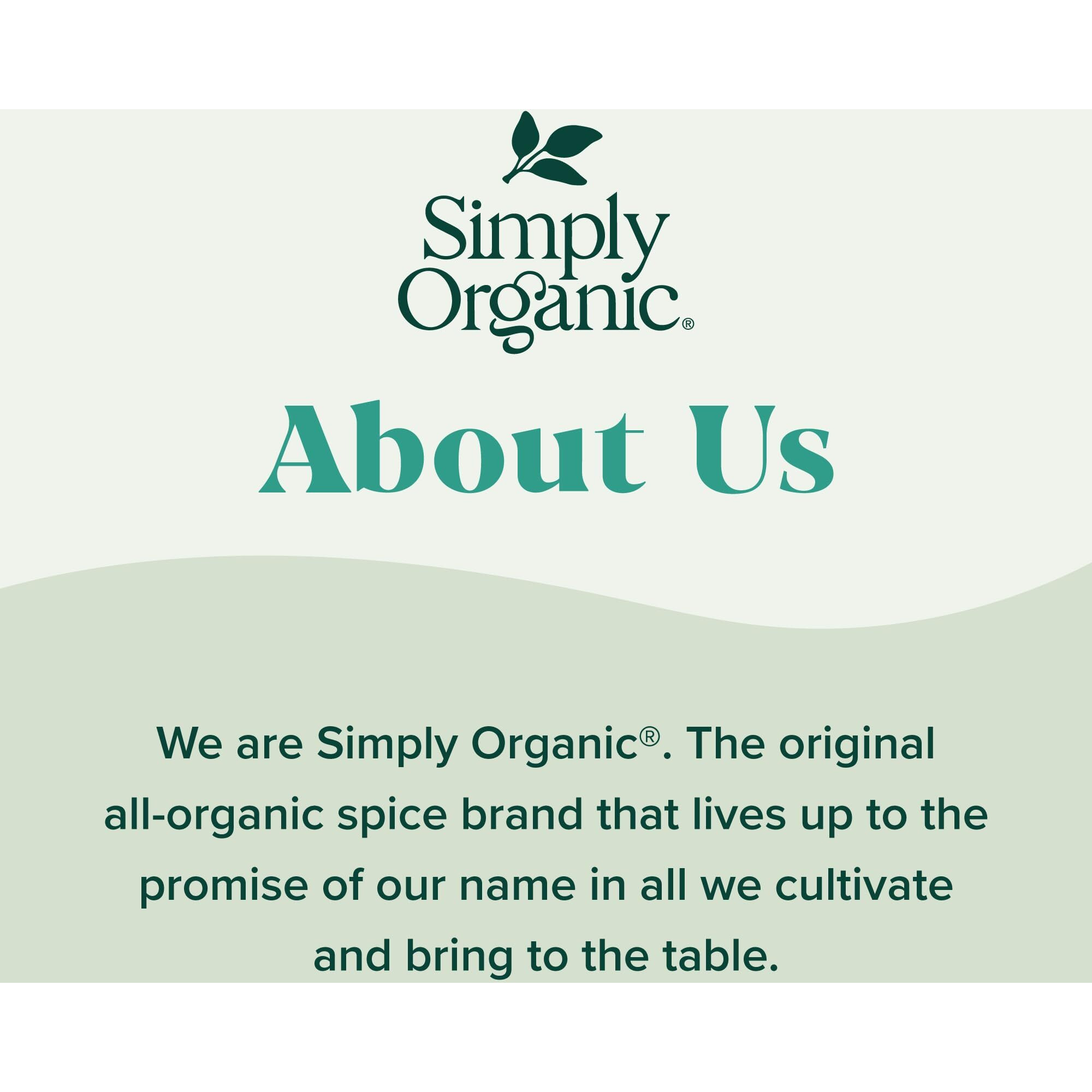 Simply Organic Turkey Rub, Certified Organic | 2.43 Oz