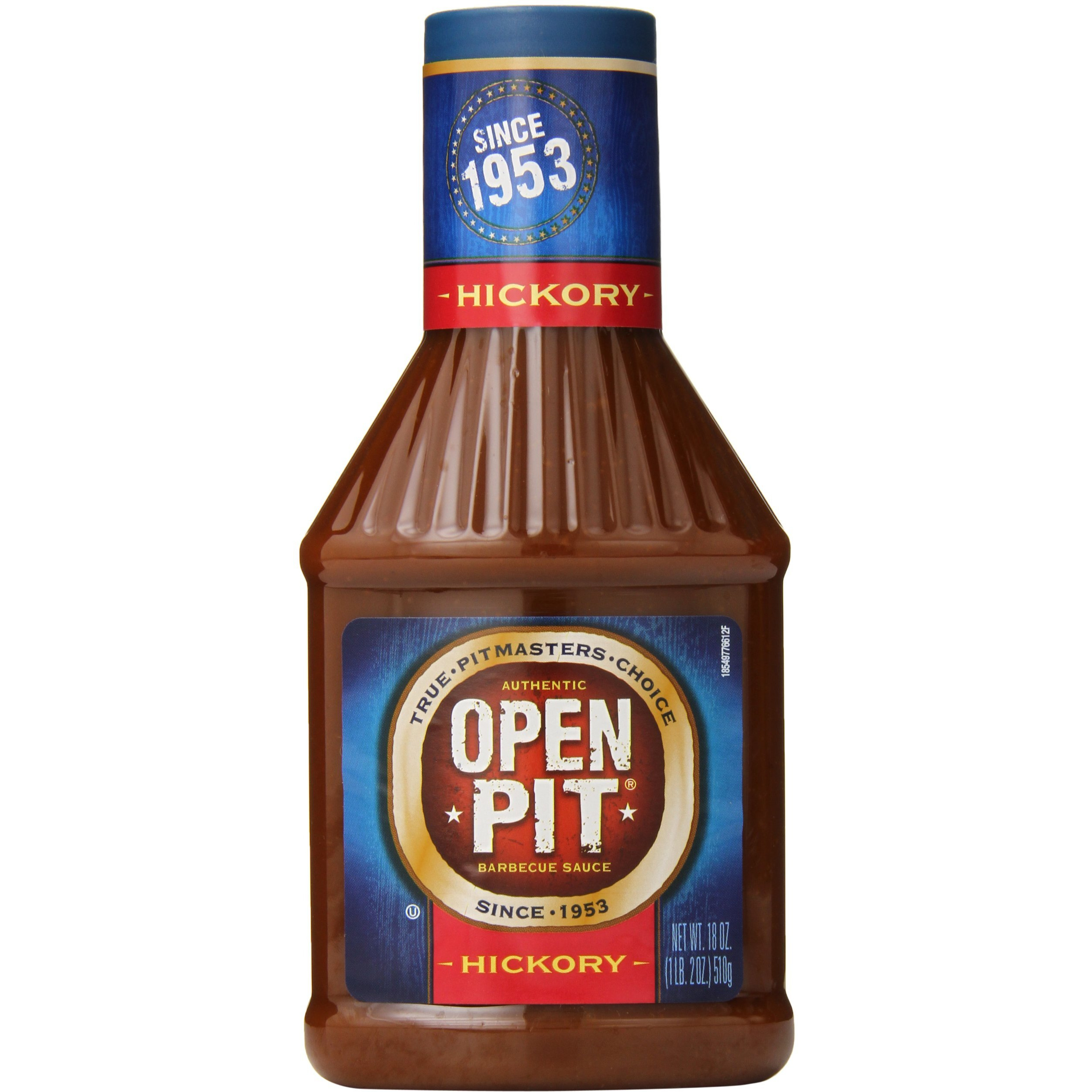 Open Pit Blue Label Hickory Barbecue Sauce, 18 Oz. (Pack Of 12)