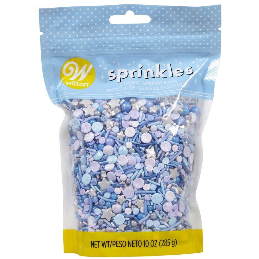 Wilton Sprinkles 10Oz Shaped Sprinkles Mix (Cosmic)