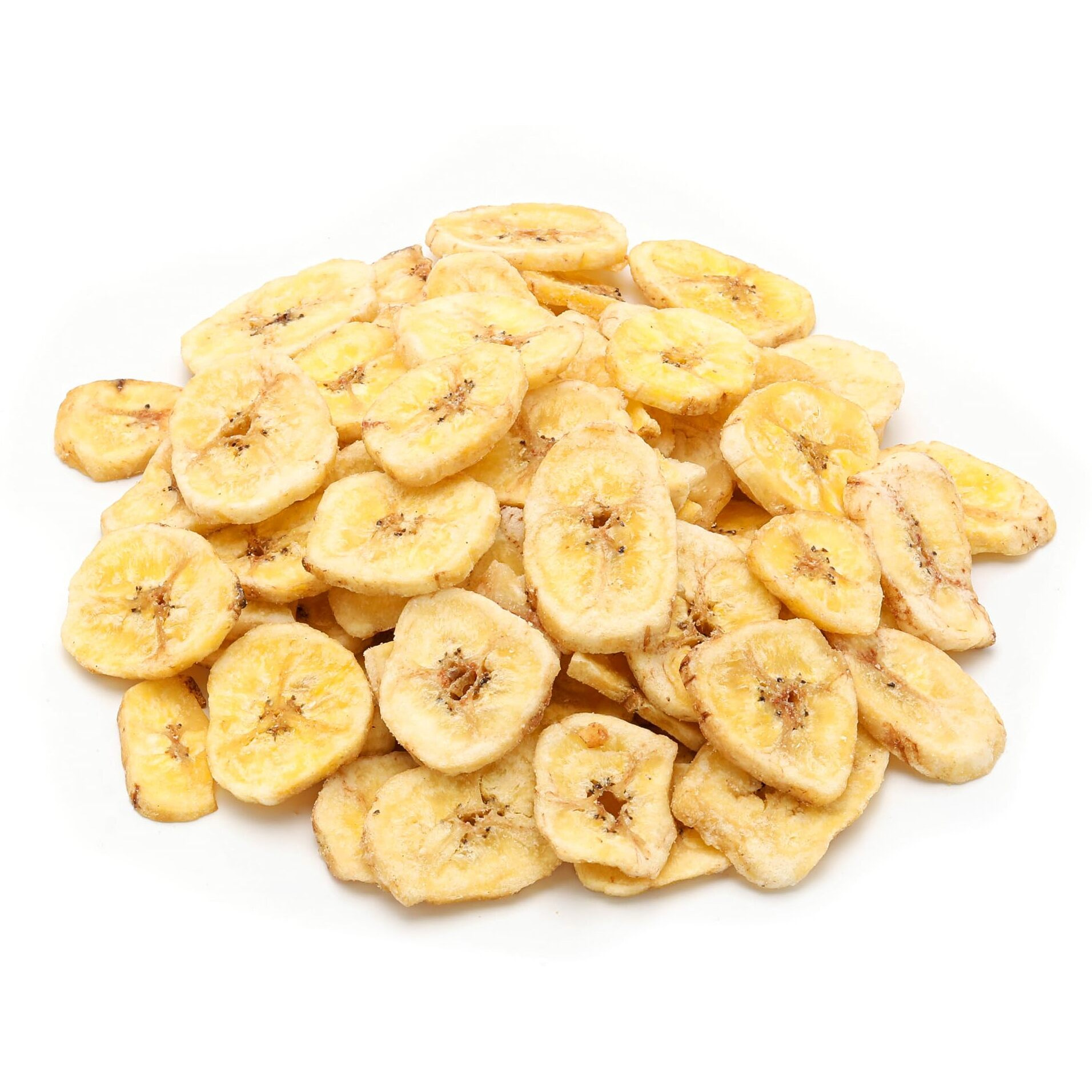 Nuts U.S. - Unsweetened Banana Chips | No Sulphure, Added & No Artificial Colors | Non-Gmo | Natural | Packed In A Resealable Bag (1 Lb)