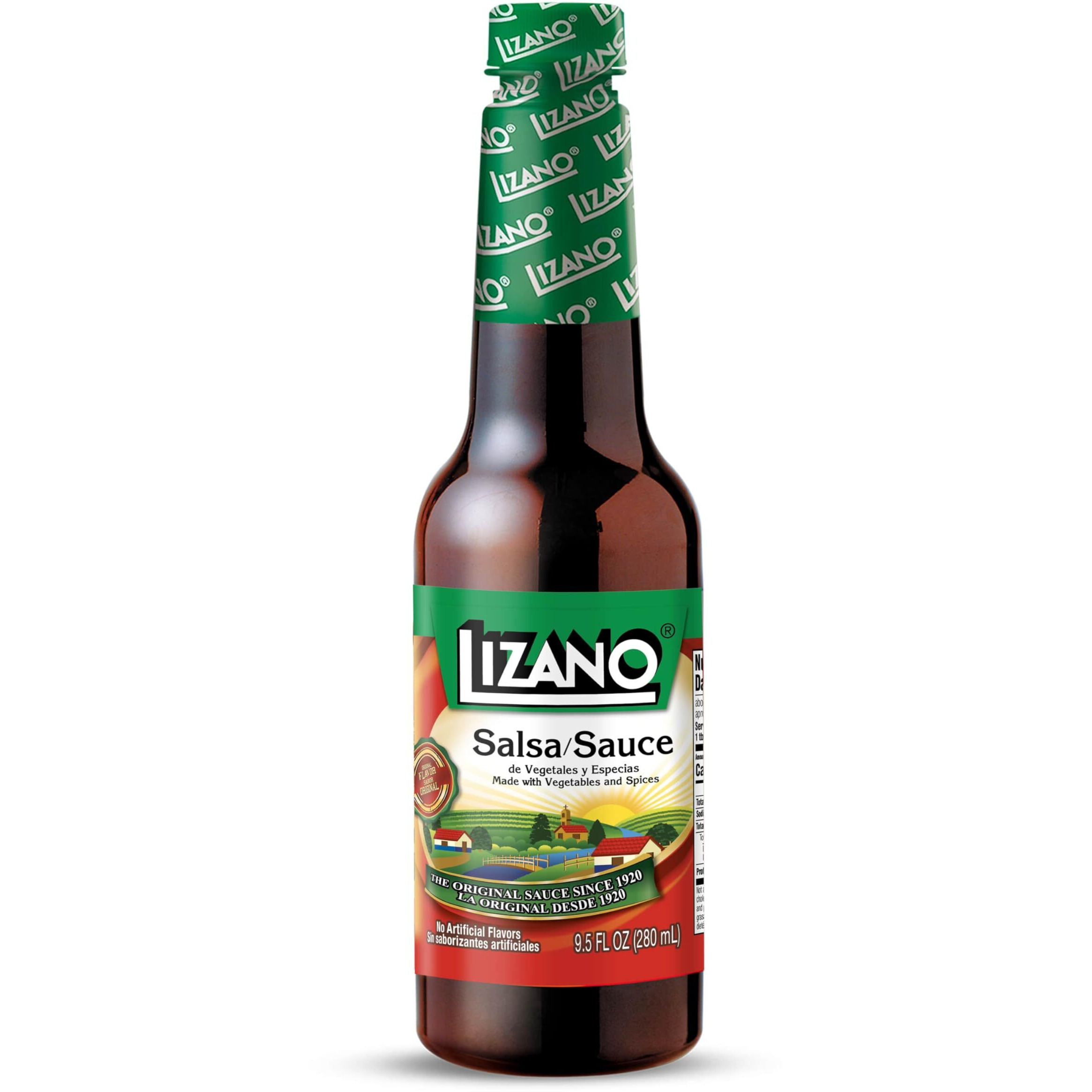 Lizano Salsa Sauce With Vegetables And Spices, 9.46 Fl Oz (Pack Of 2)