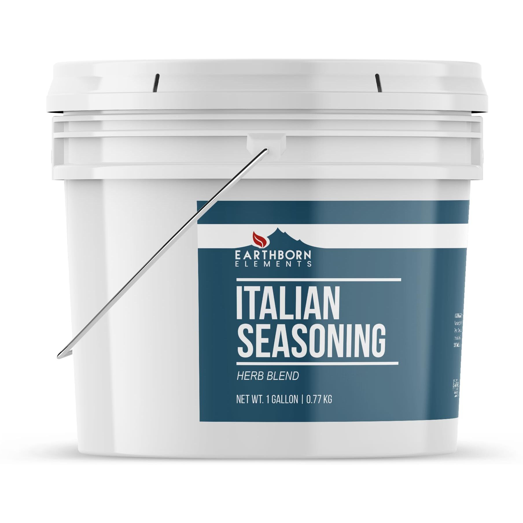 Earthborn Elements Italian Seasoning 1 Gallon Bucket, Herb Blend, Savory Flavor
