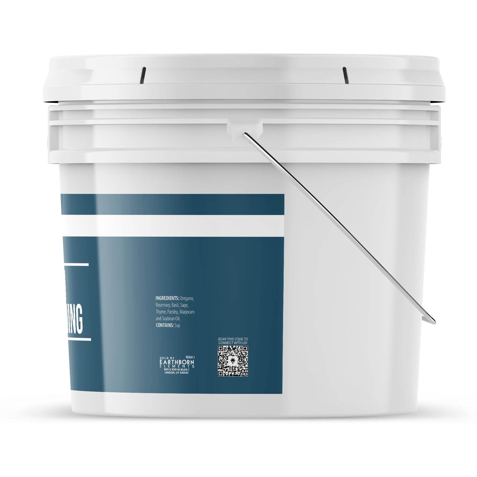 Earthborn Elements Italian Seasoning 1 Gallon Bucket, Herb Blend, Savory Flavor