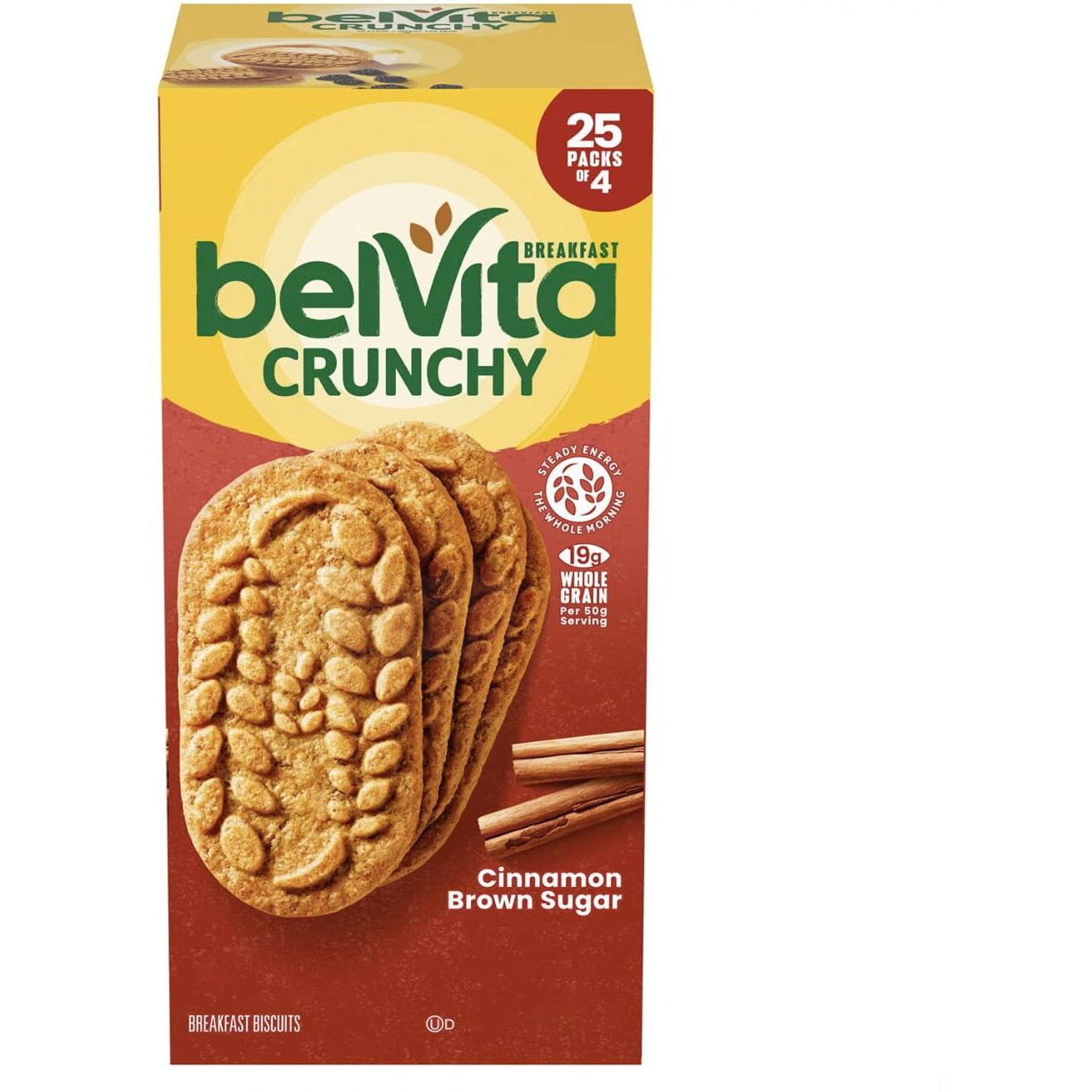 Belvita Cinnamon Brown Sugar Breakfast Biscuits (25 Pk.)