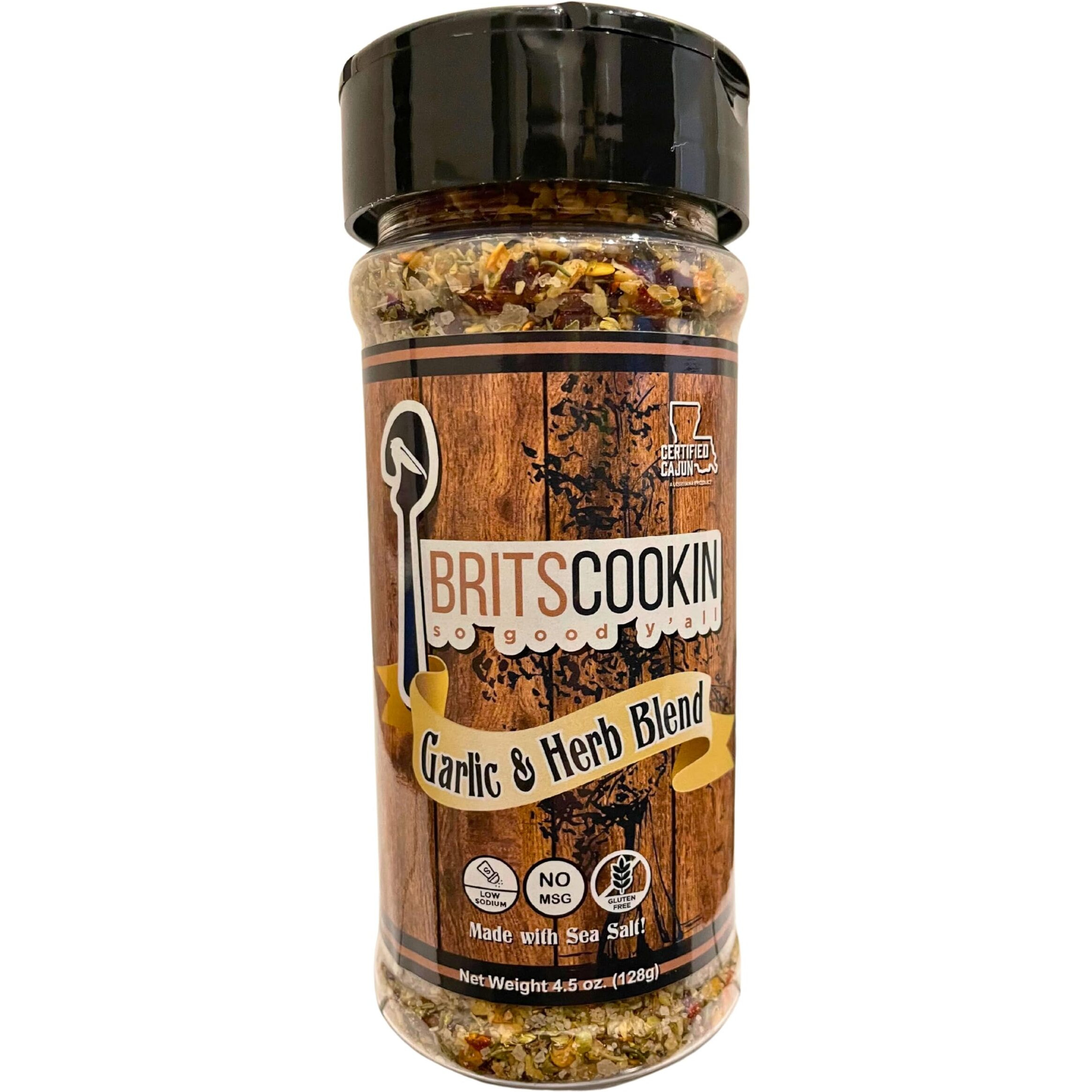 Britscookin - Garlic & Herb Seasoning 4.5 Oz, Pack Of 1