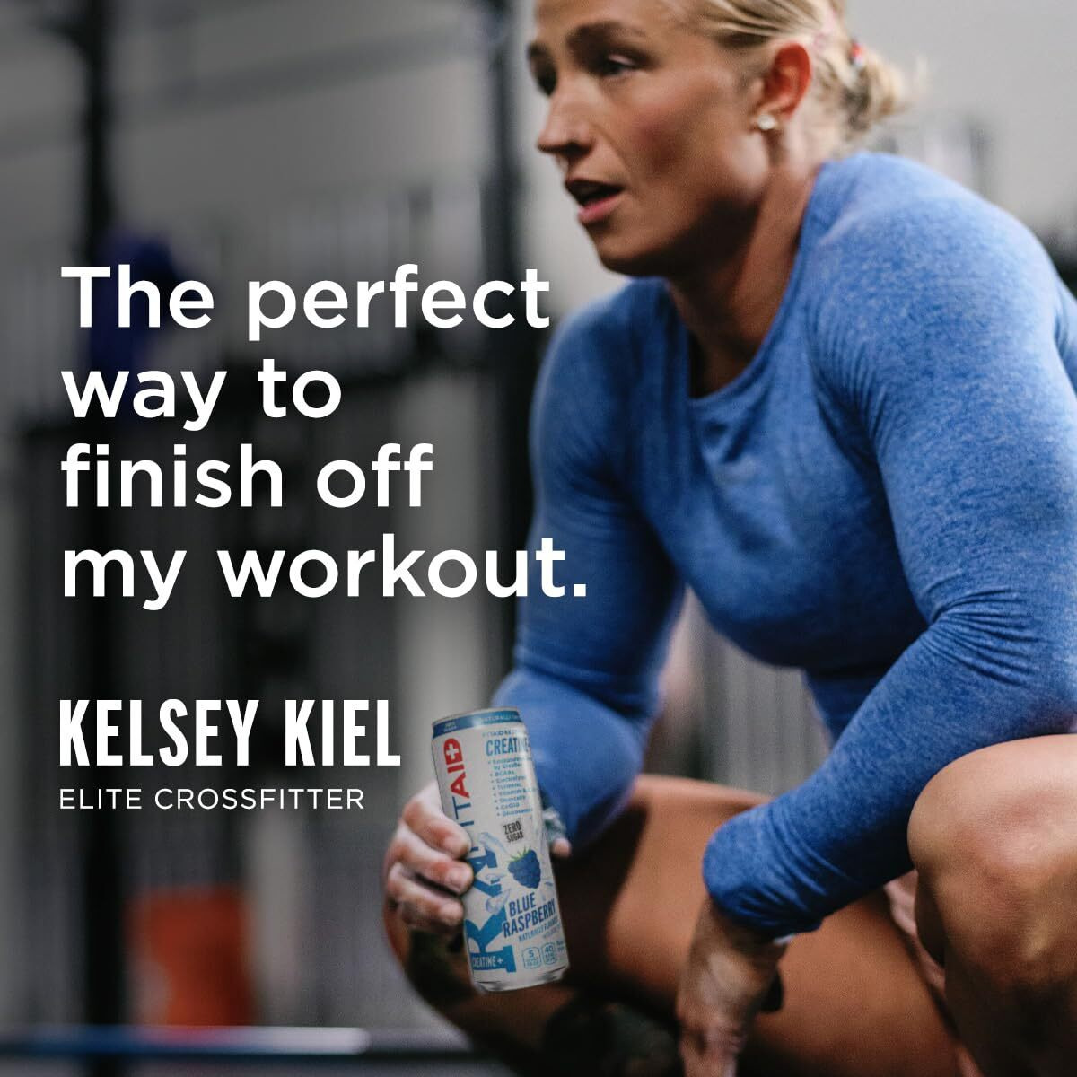 Fitaid Rx Zero Sugar, Encapsulated Creatine, Workout Recovery Drink, All-In-One Blend, Bcaas, Glucosamine, Turmeric, B-Complex, Electrolytes, Blue Raspberry, 12 Fl Oz (Pack Of 24)