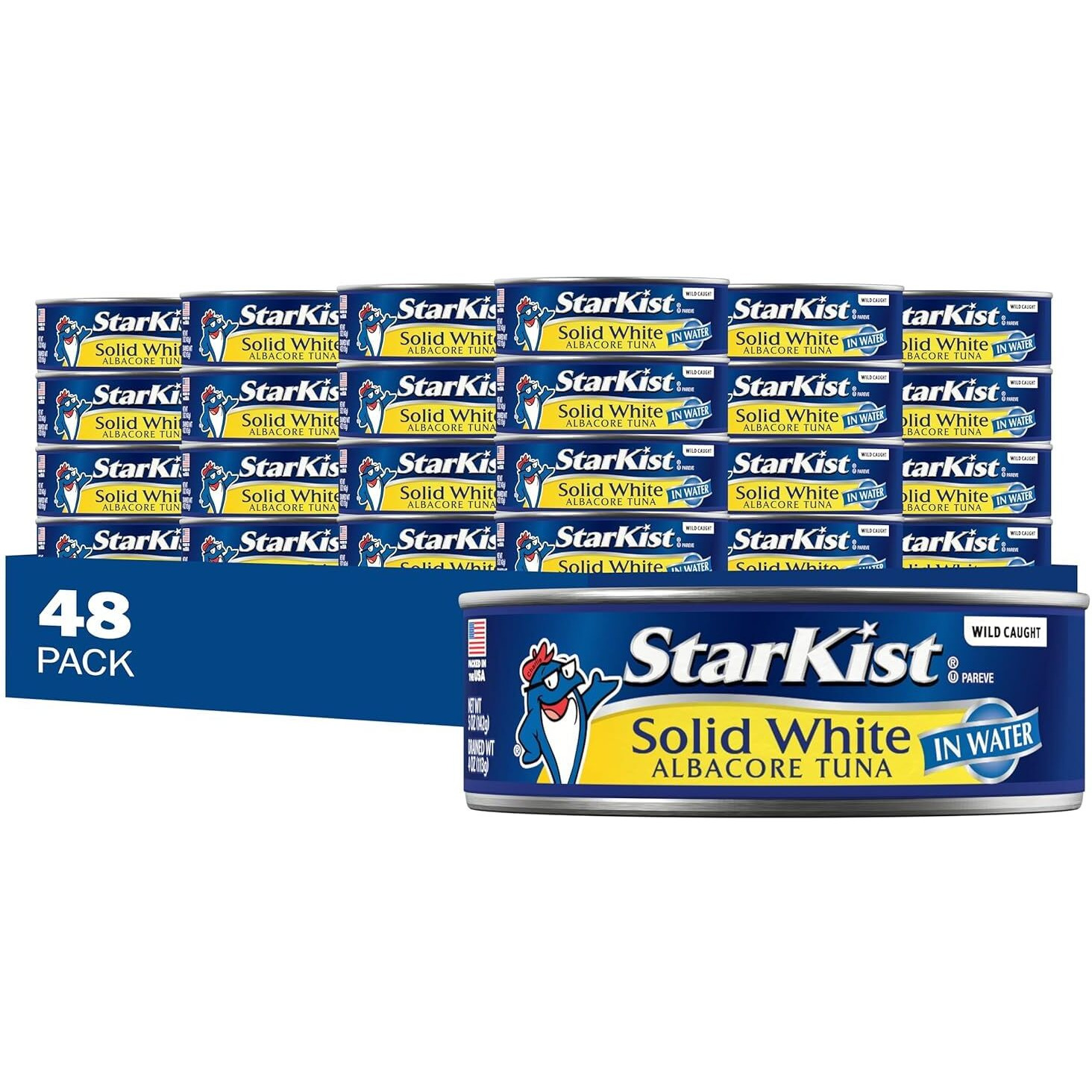 Starkist Solid White Albacore Tuna In Water - 5 Oz Can (Pack Of 48)