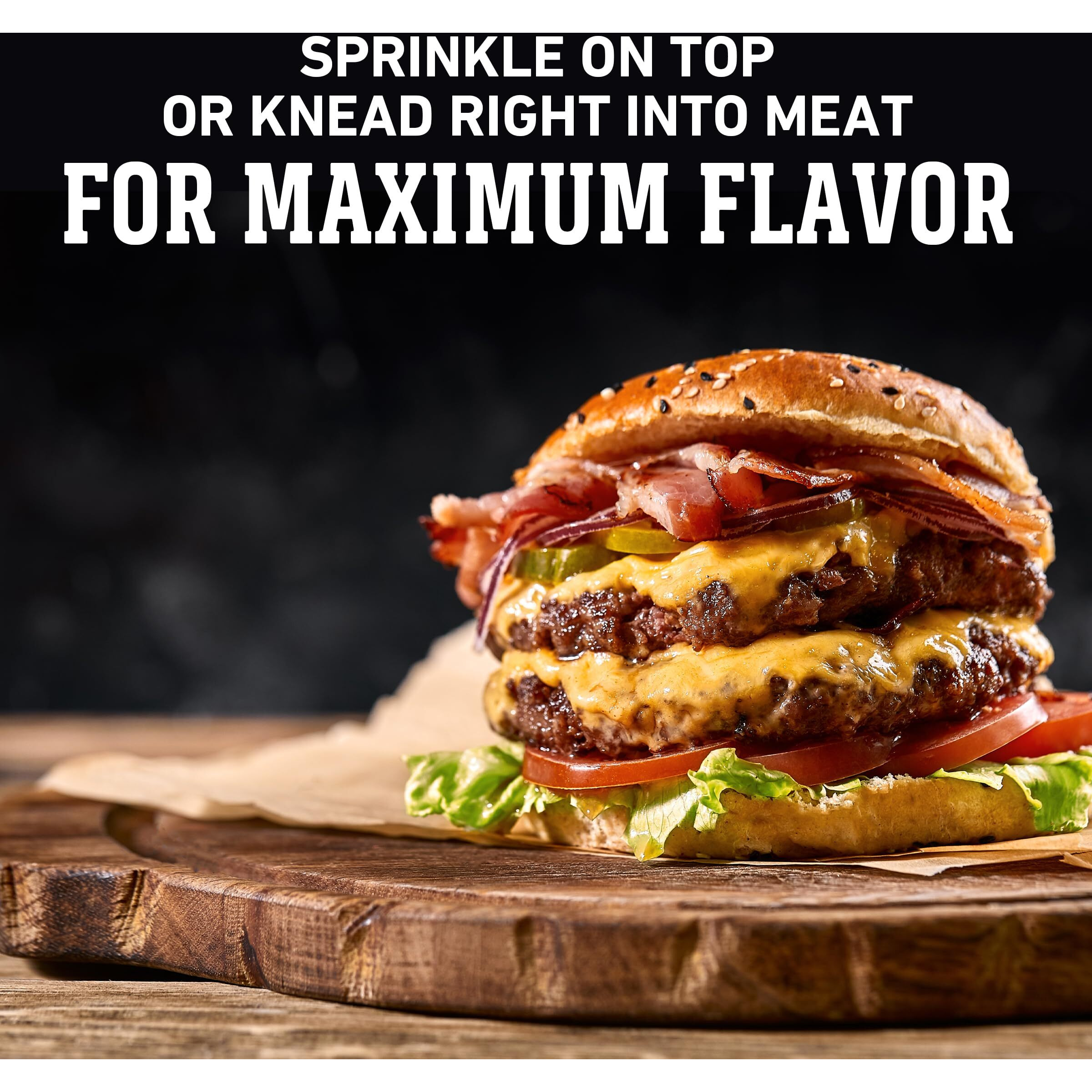 Weber Flavor Bomb Burger Seasoning, 6.75 Ounce Shaker (Pack Of 6)