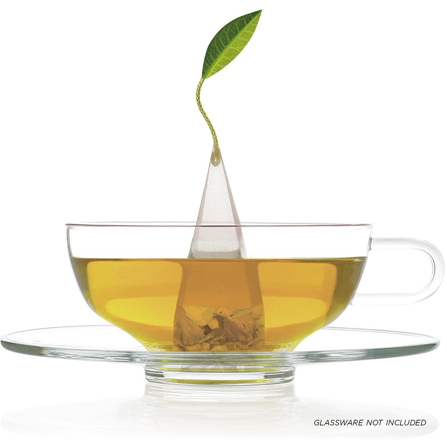 Tea Forte Cherry Blossom Organic Green Tea, Petite Presentation Box Tea Sampler Gift Set With 10 Handcrafted Pyramid Tea Infusers