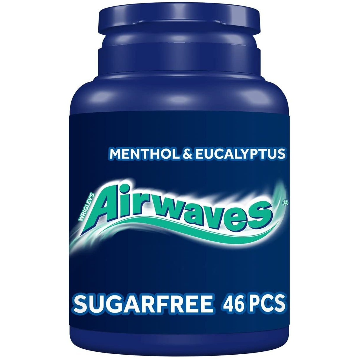 Wrigley's Airwaves Menthol And Eucalyptus Bottle, 64 G