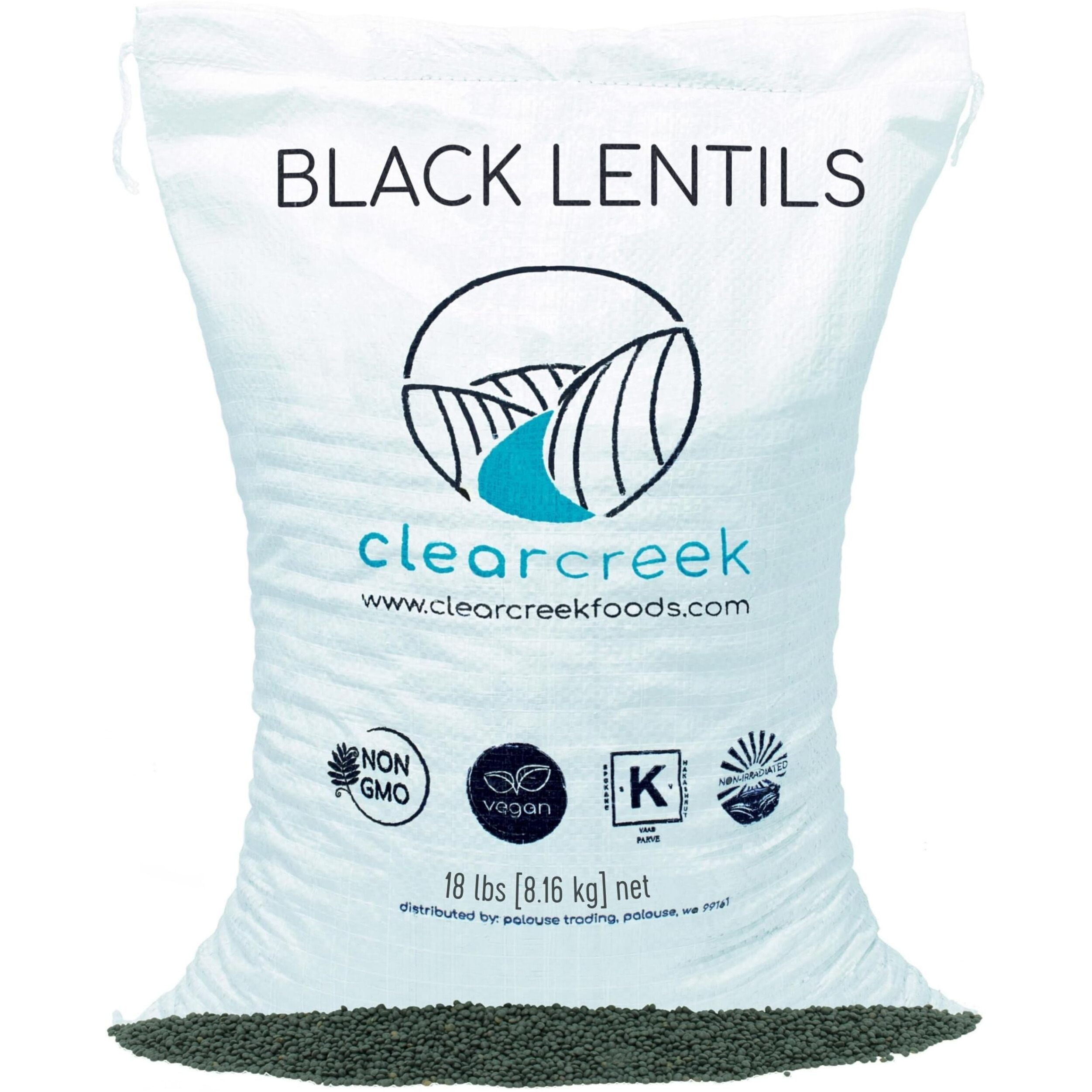 Black Beluga Caviar Lentils | Non-Gmo | Kosher | Premium Quality | Versatile | Ideal For Healthy Cooking